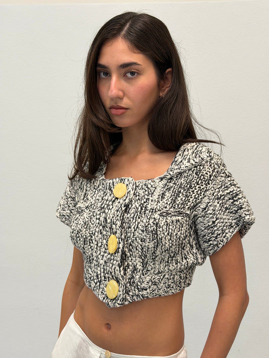 vivienne westwood fall winter 1998 man cropped blouse