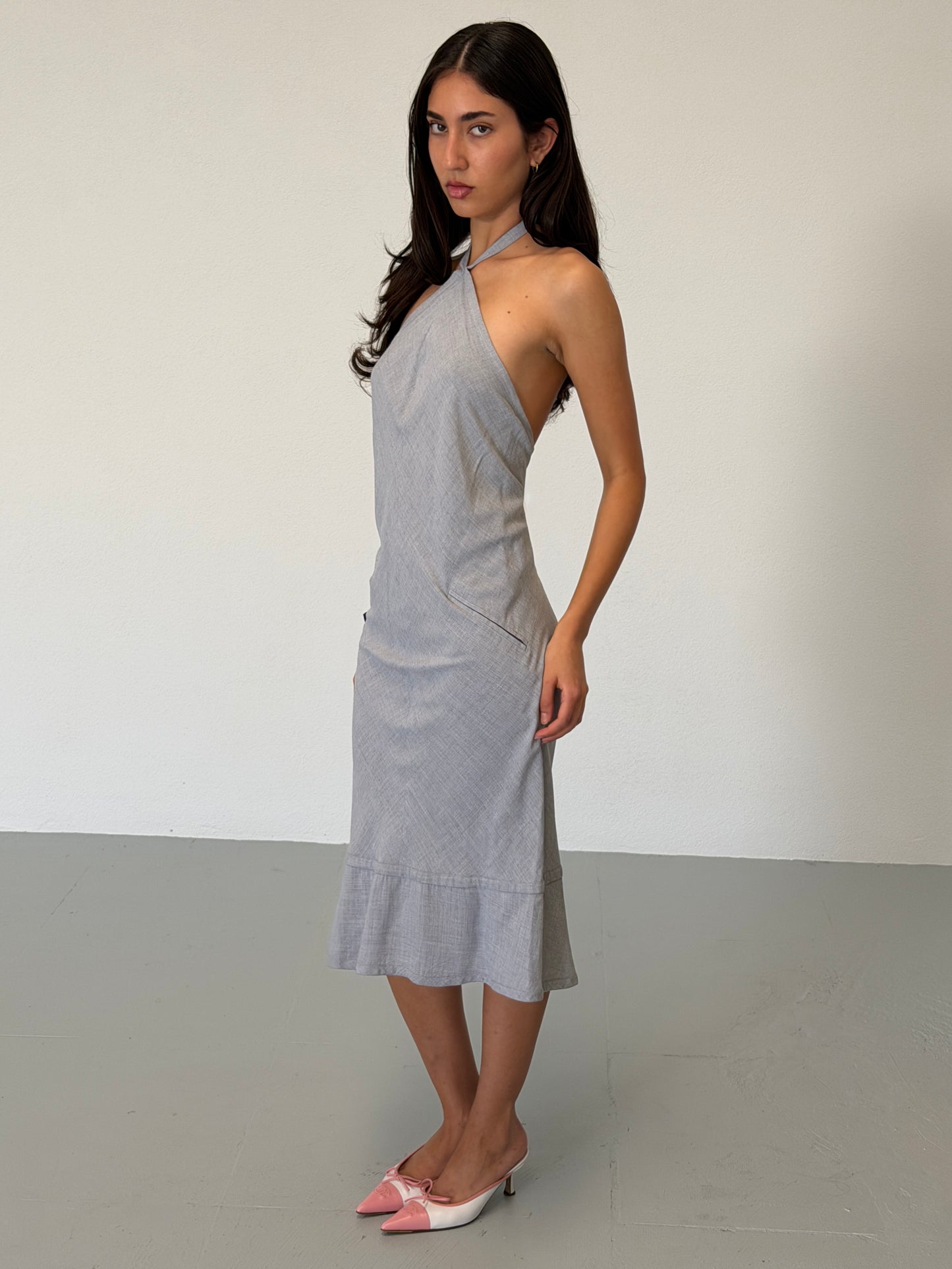 (rare) chanel spring 1999 low back dress