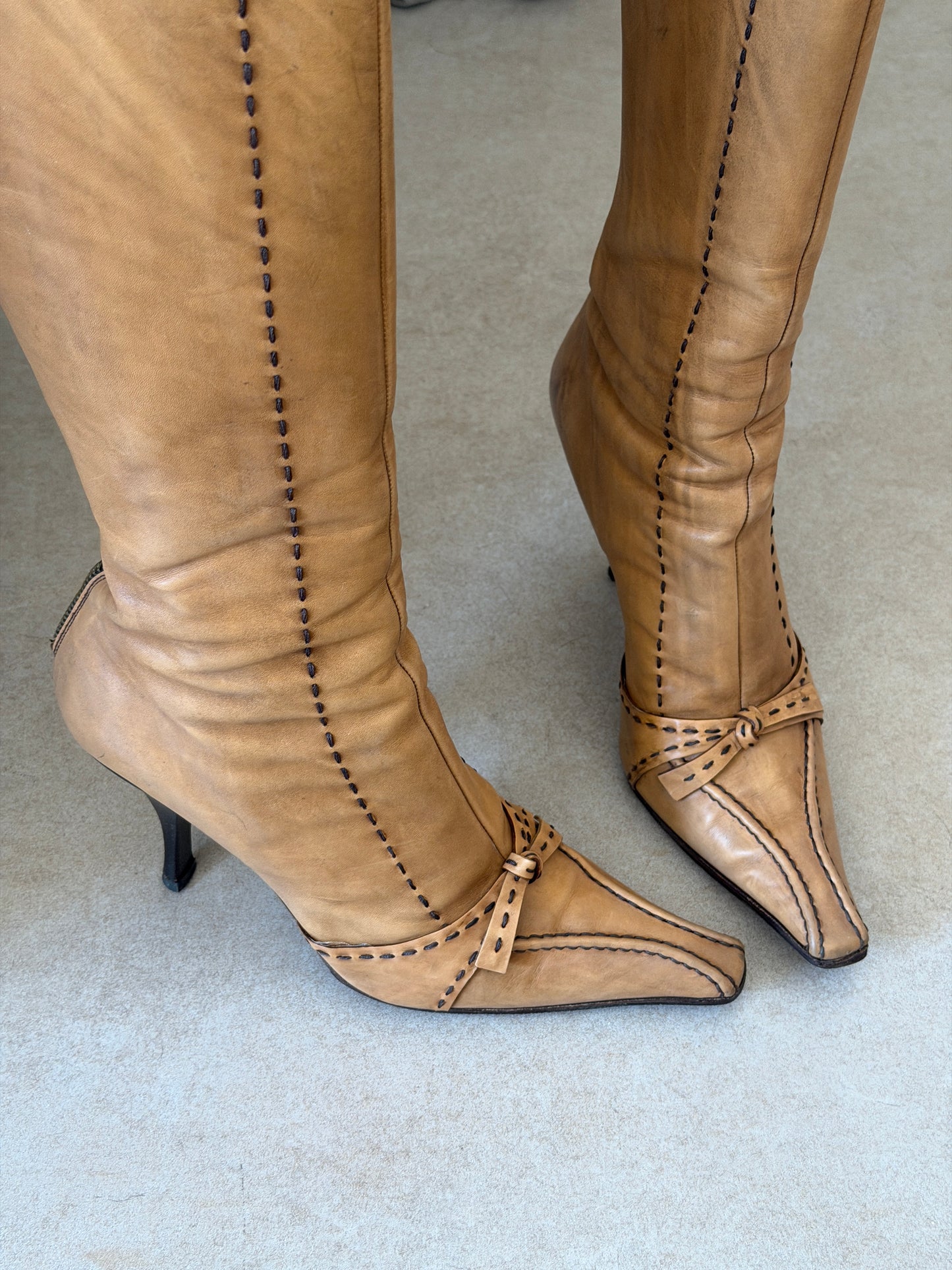 (rare) prada fall 2004 boots