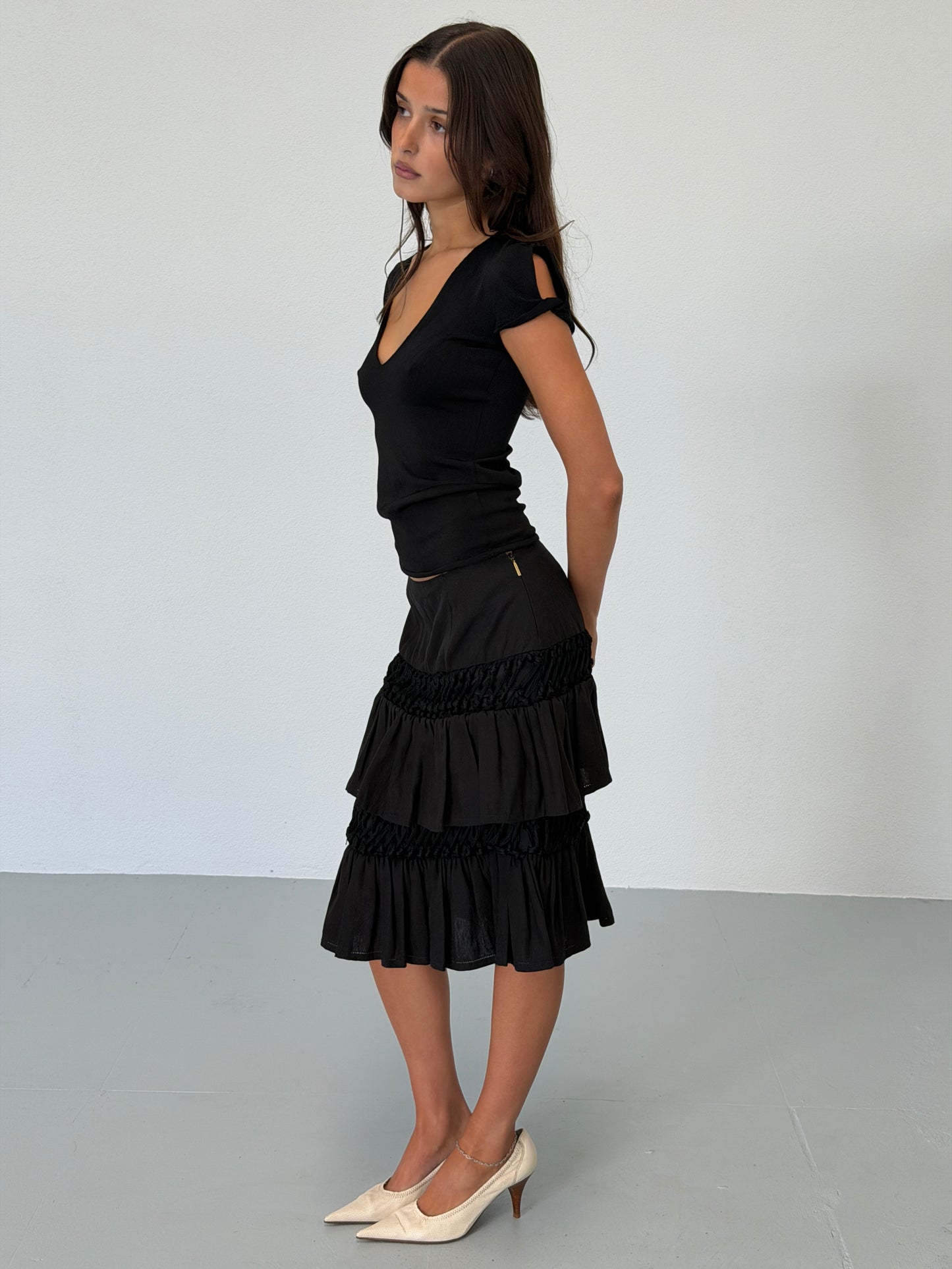 roberto cavalli spring 2007 runway skirt