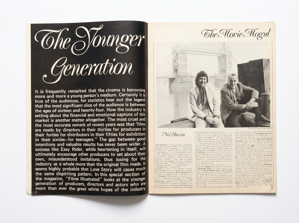 films illustrated (1971 + 1972) magazine set