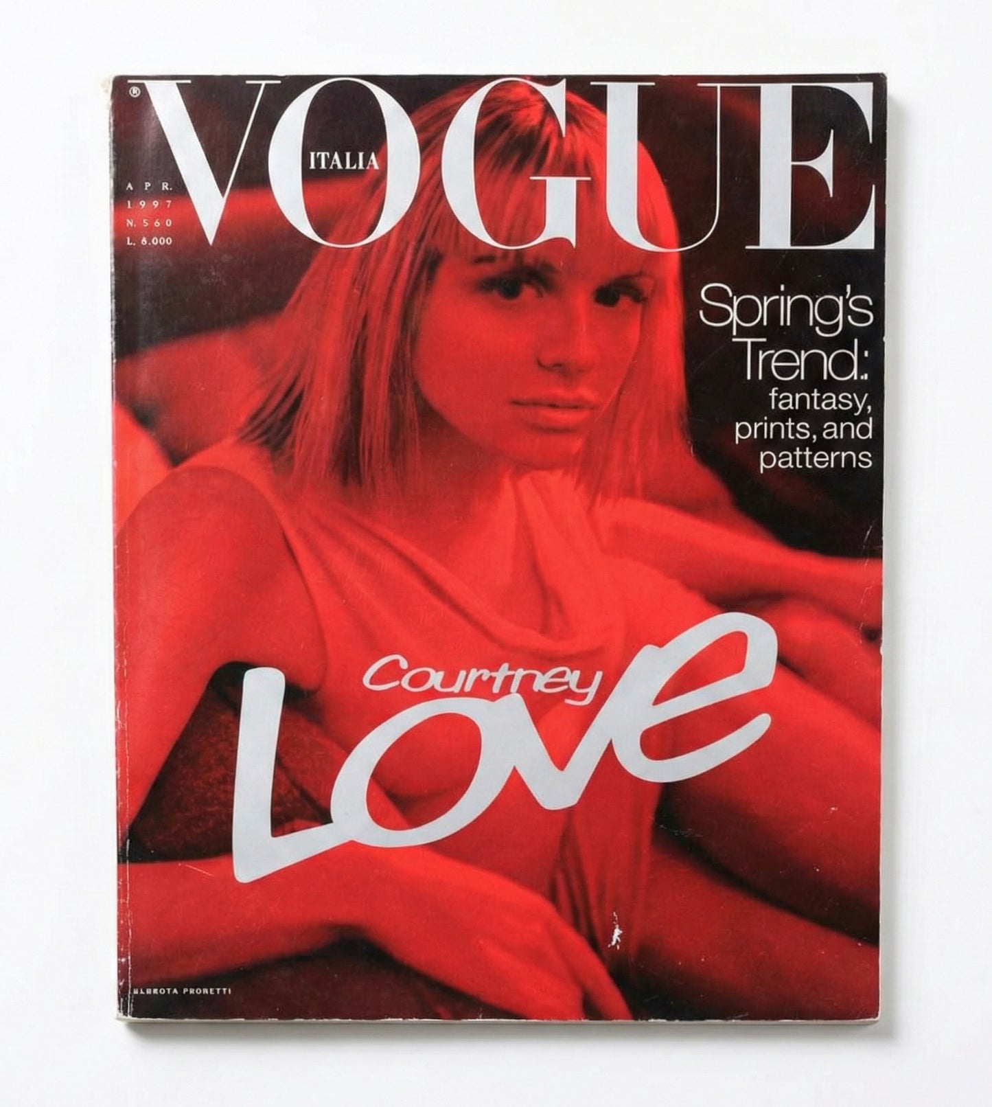 vogue italia (april) 1997