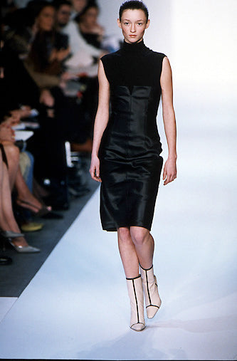 narciso rodriguez fall 1999 silk dress