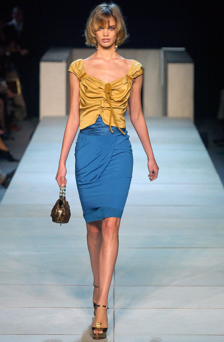 (rare) louis vuitton spring 2004 runway bustier