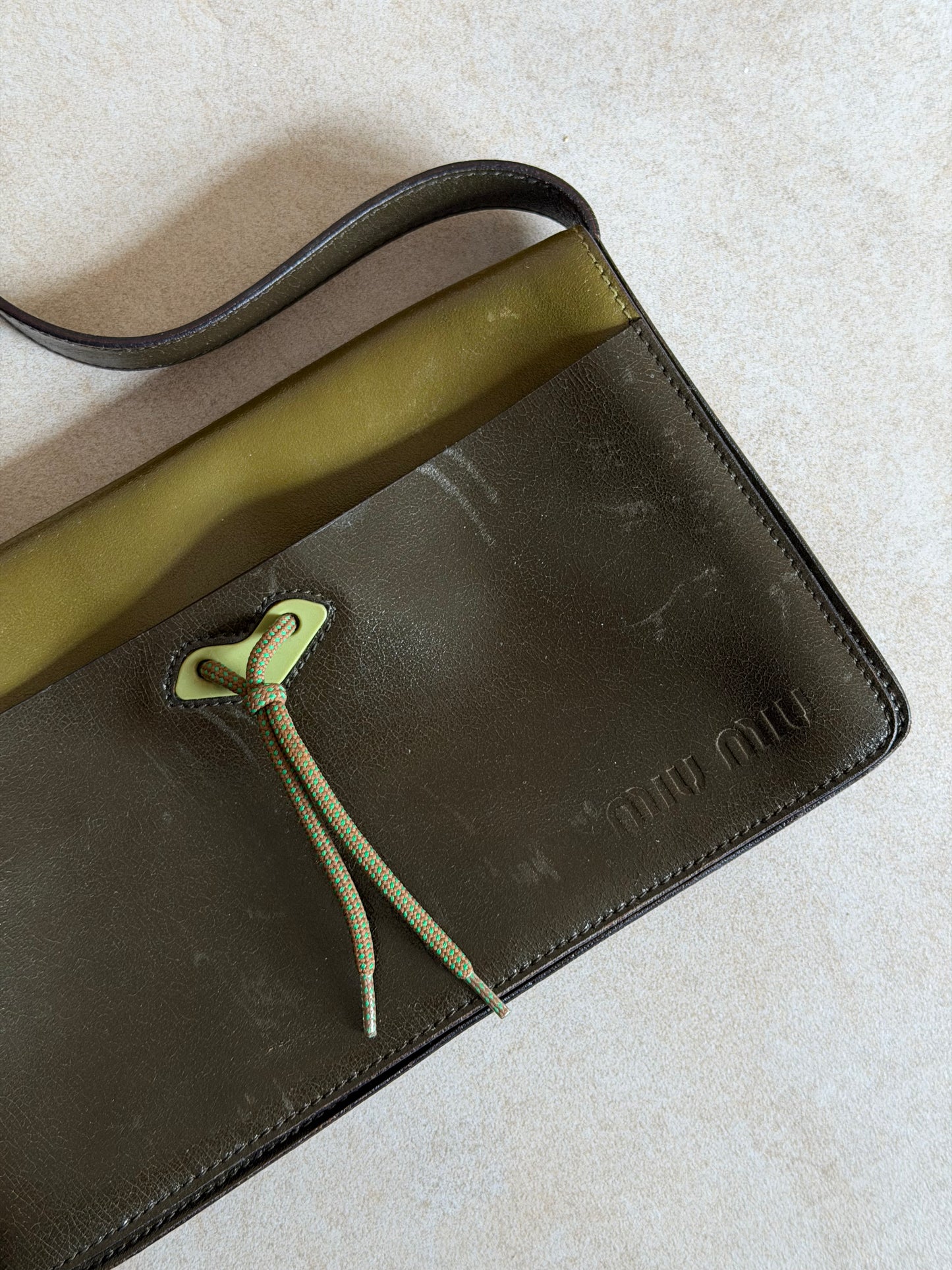 (rare) miu miu fw 1999 butterfly bag