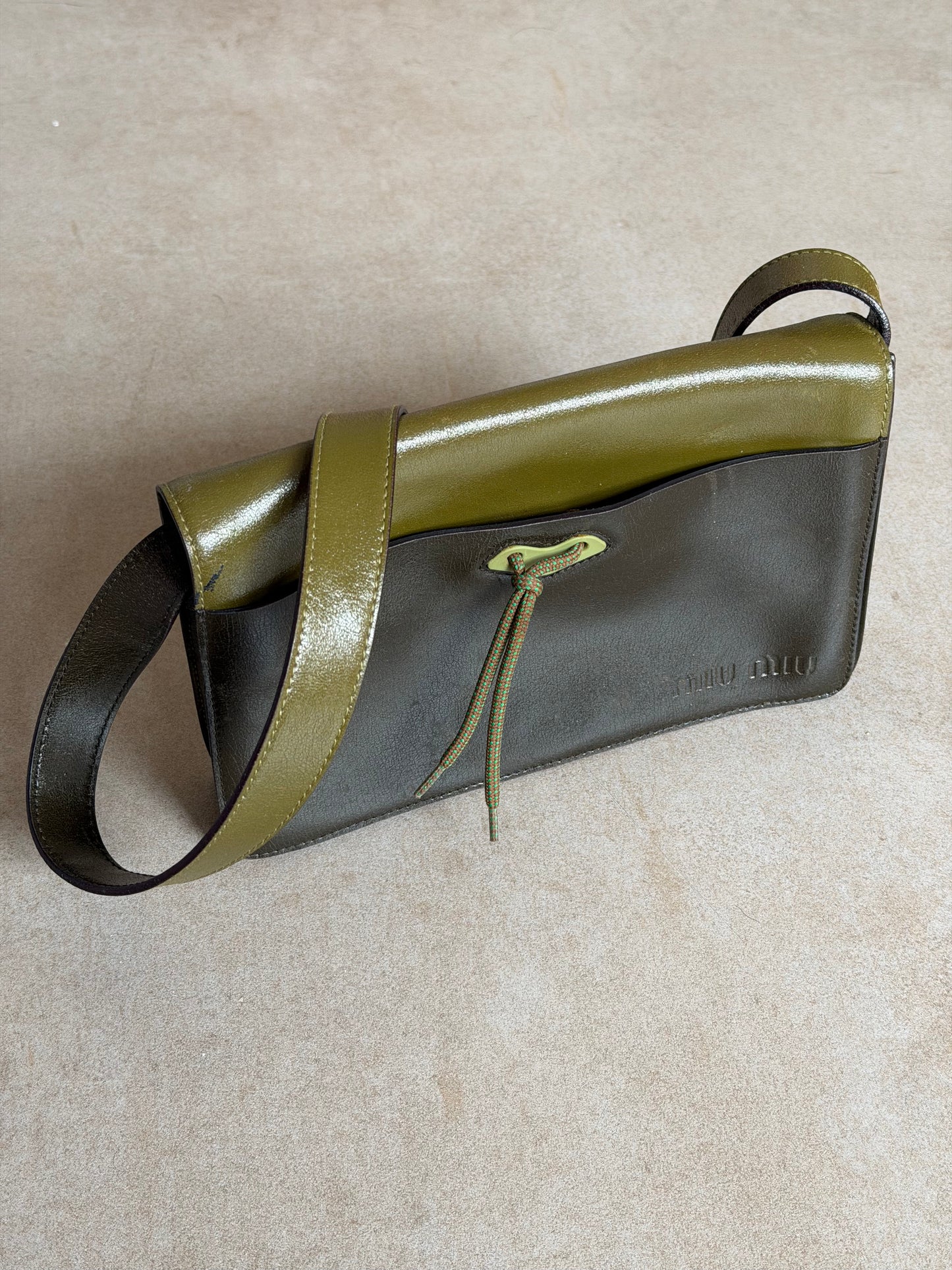 (rare) miu miu fw 1999 butterfly bag