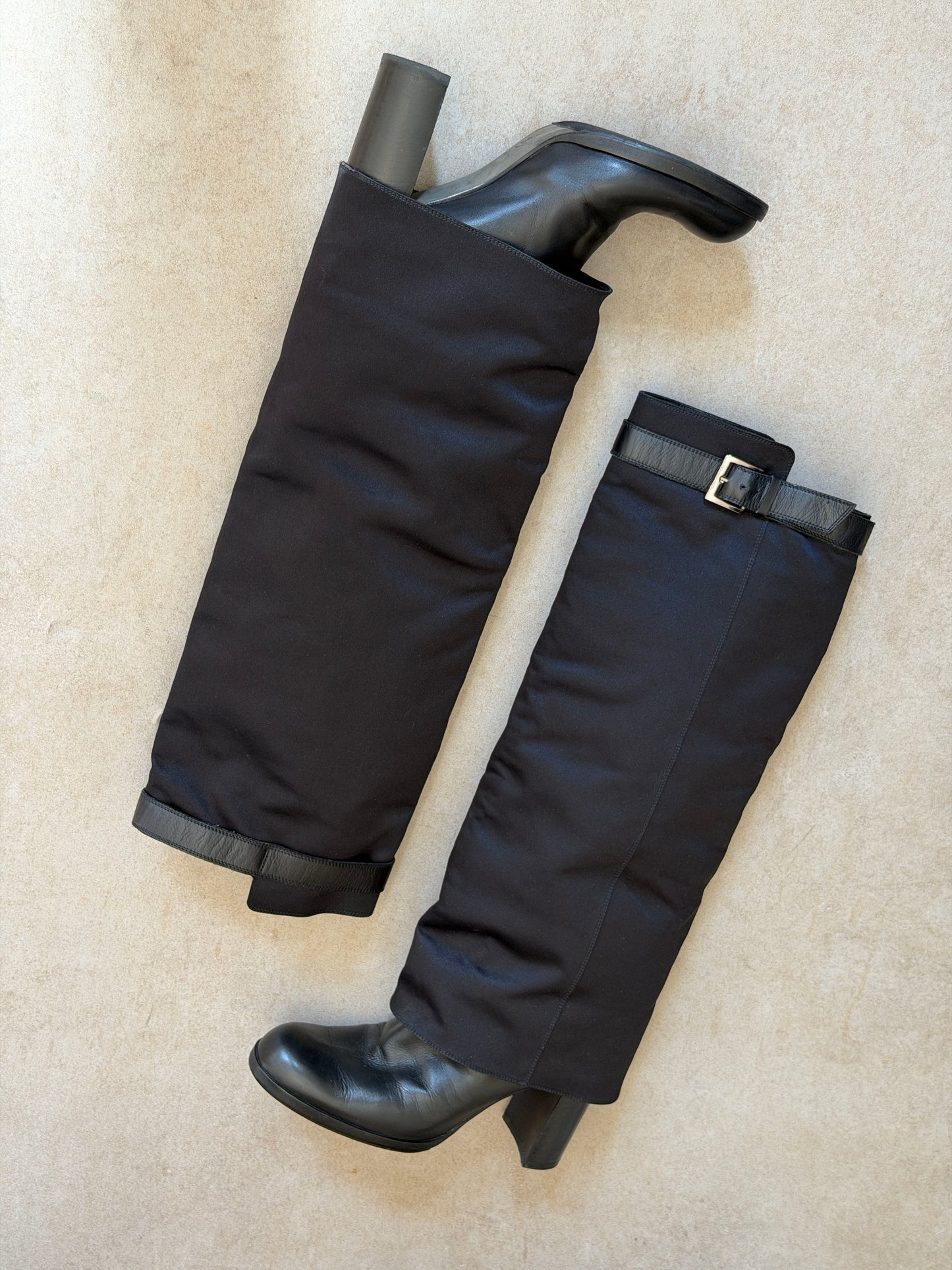 (rare) chanel fall 2002 runway boots (40)