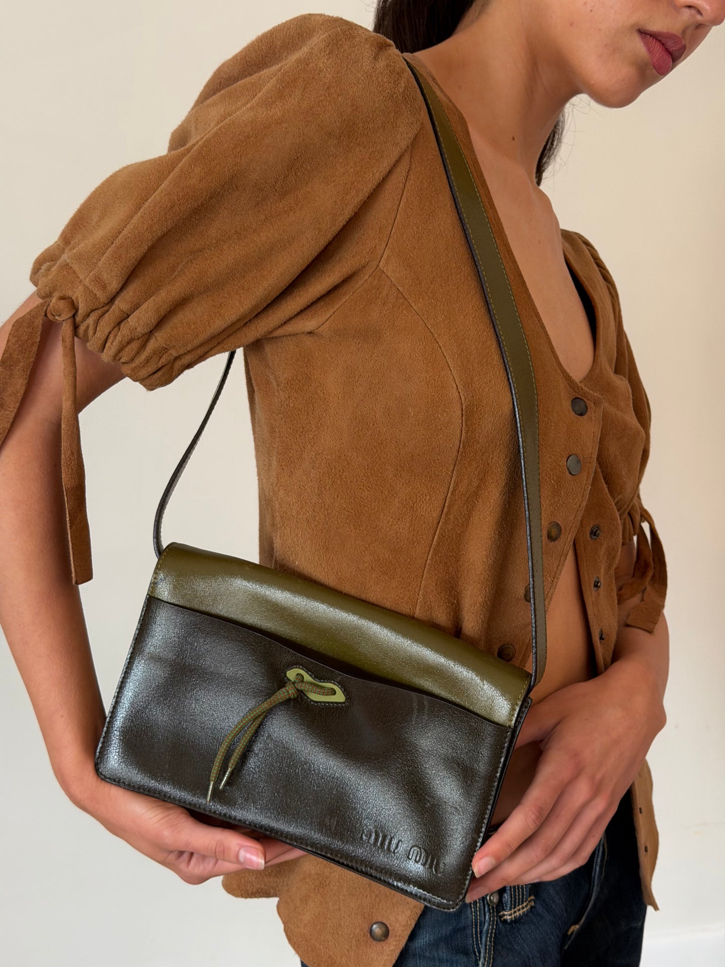 (rare) miu miu fw 1999 butterfly bag