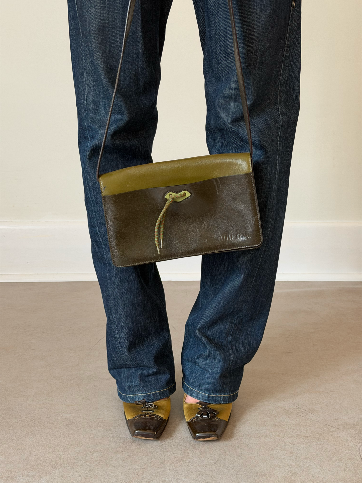 (rare) miu miu fw 1999 butterfly bag