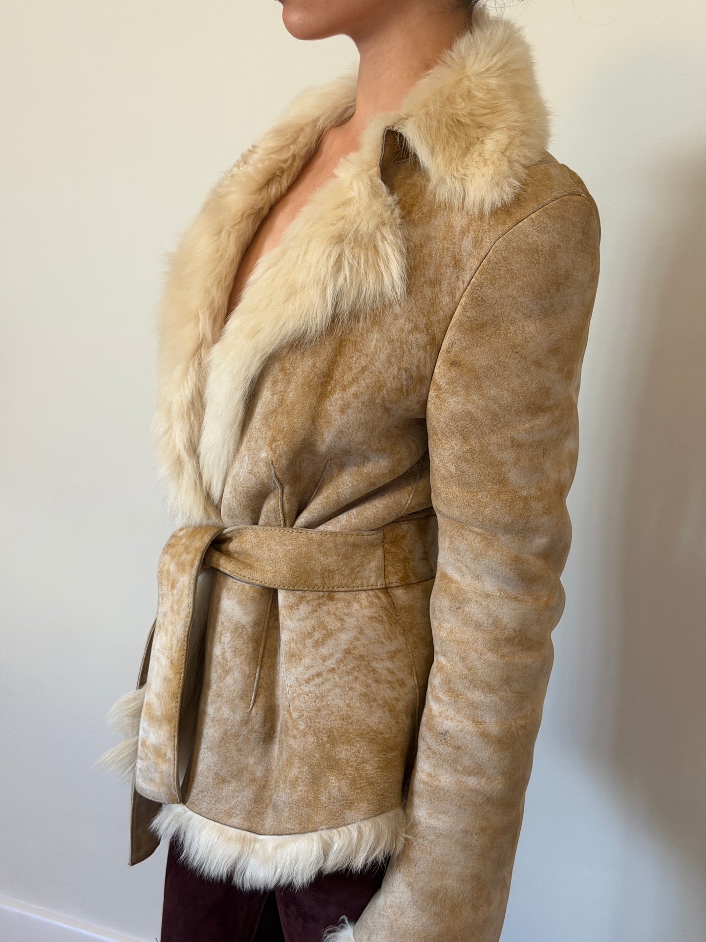 (rare) gucci fall winter 2002 by tom ford shearling jacket