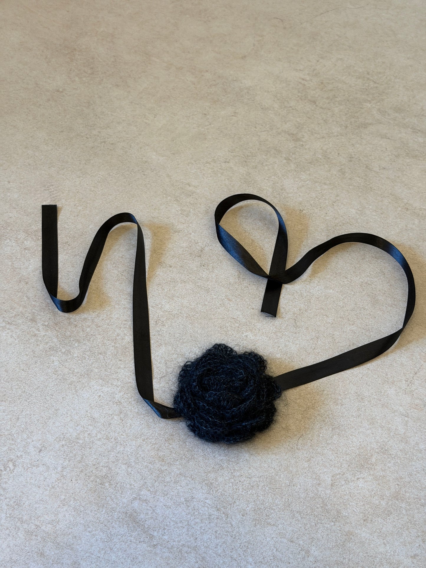 eina rosette belt (black)