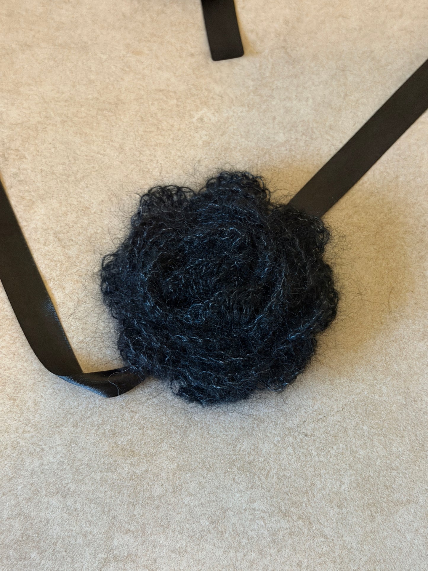 eina rosette belt (black)
