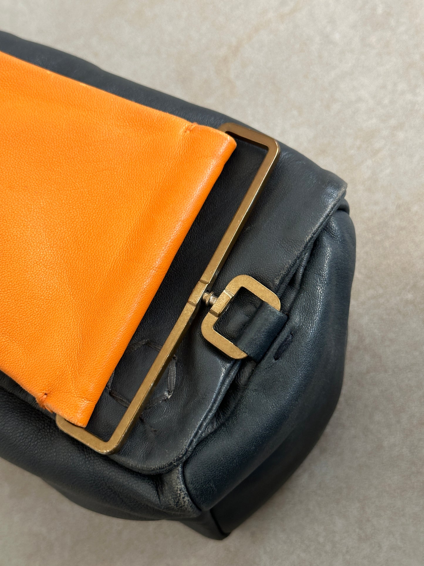 (rare) prada ss 2001 runway box bag