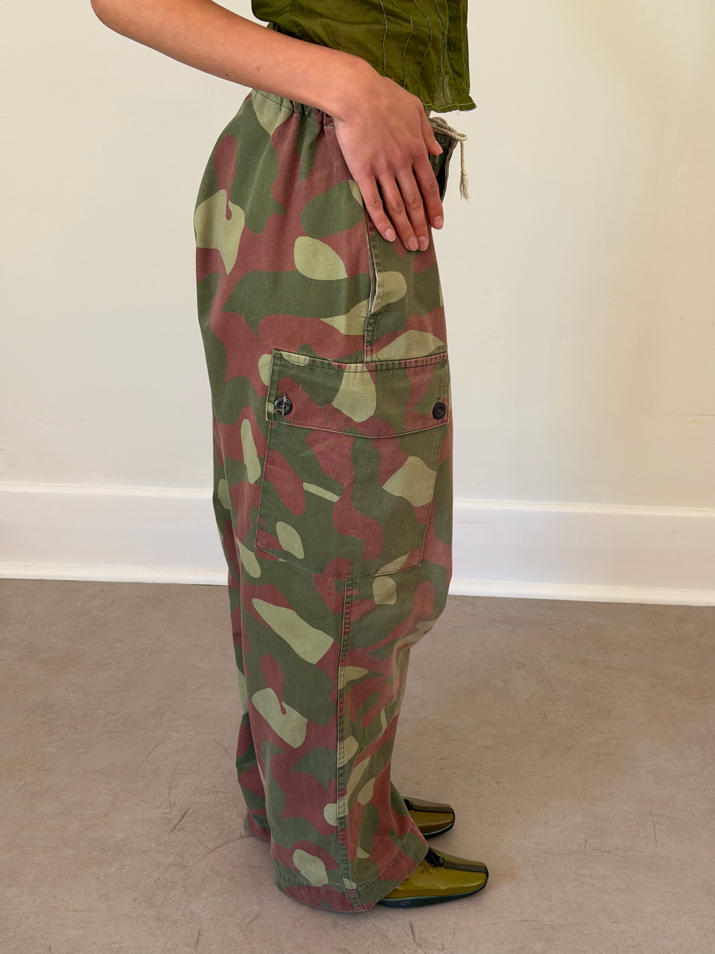 (rare) 1950s reversible surplus pants