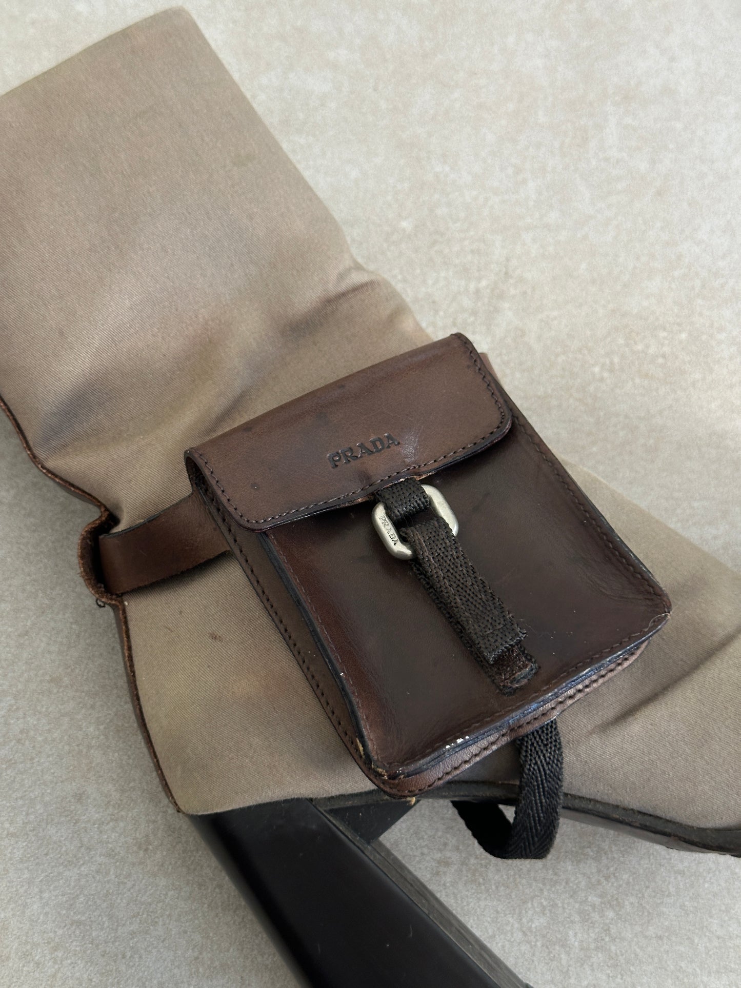 (rare) prada fw 1999 cargo pocket boots