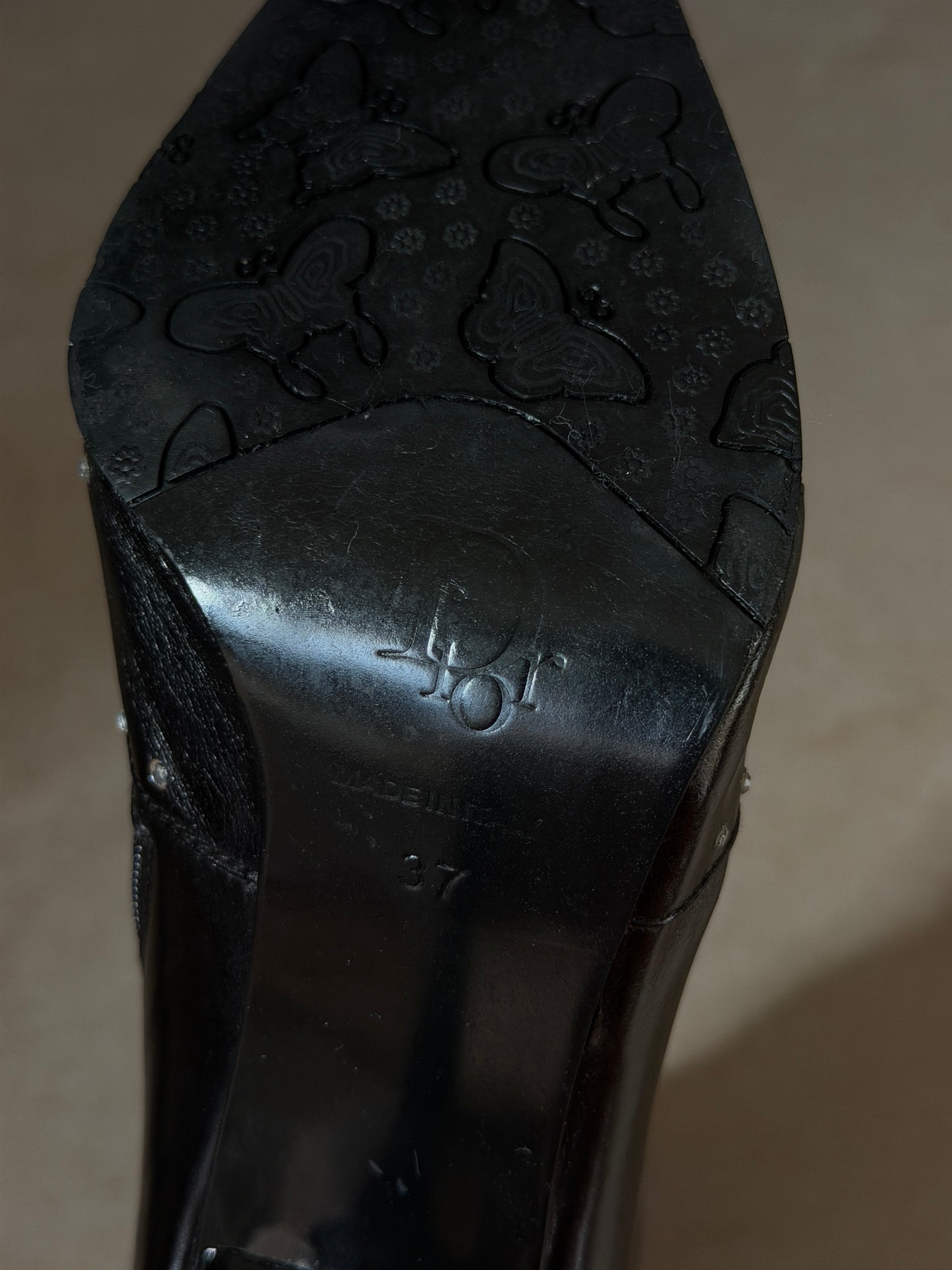 dior fall winter 2003 leather boots