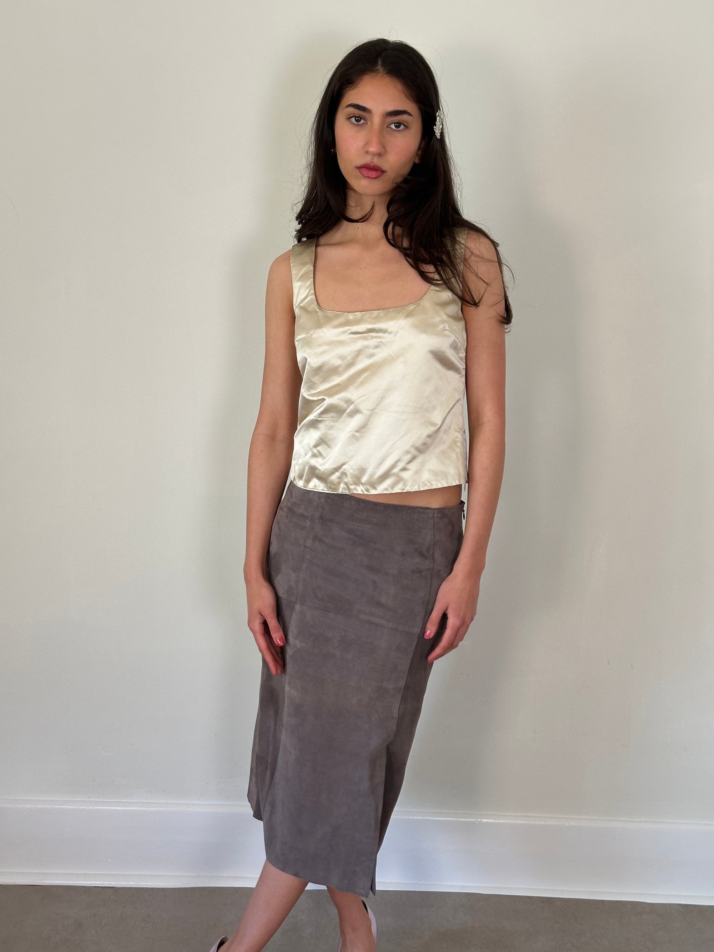 (rare) miu miu fw 1999 ivory bustier