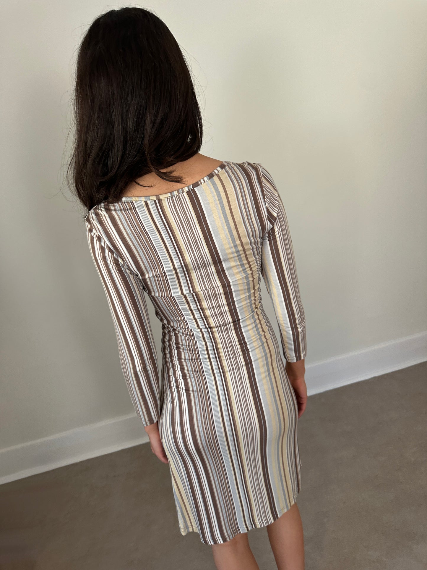 (rare) early 2000s fifilles paris striped bow dress