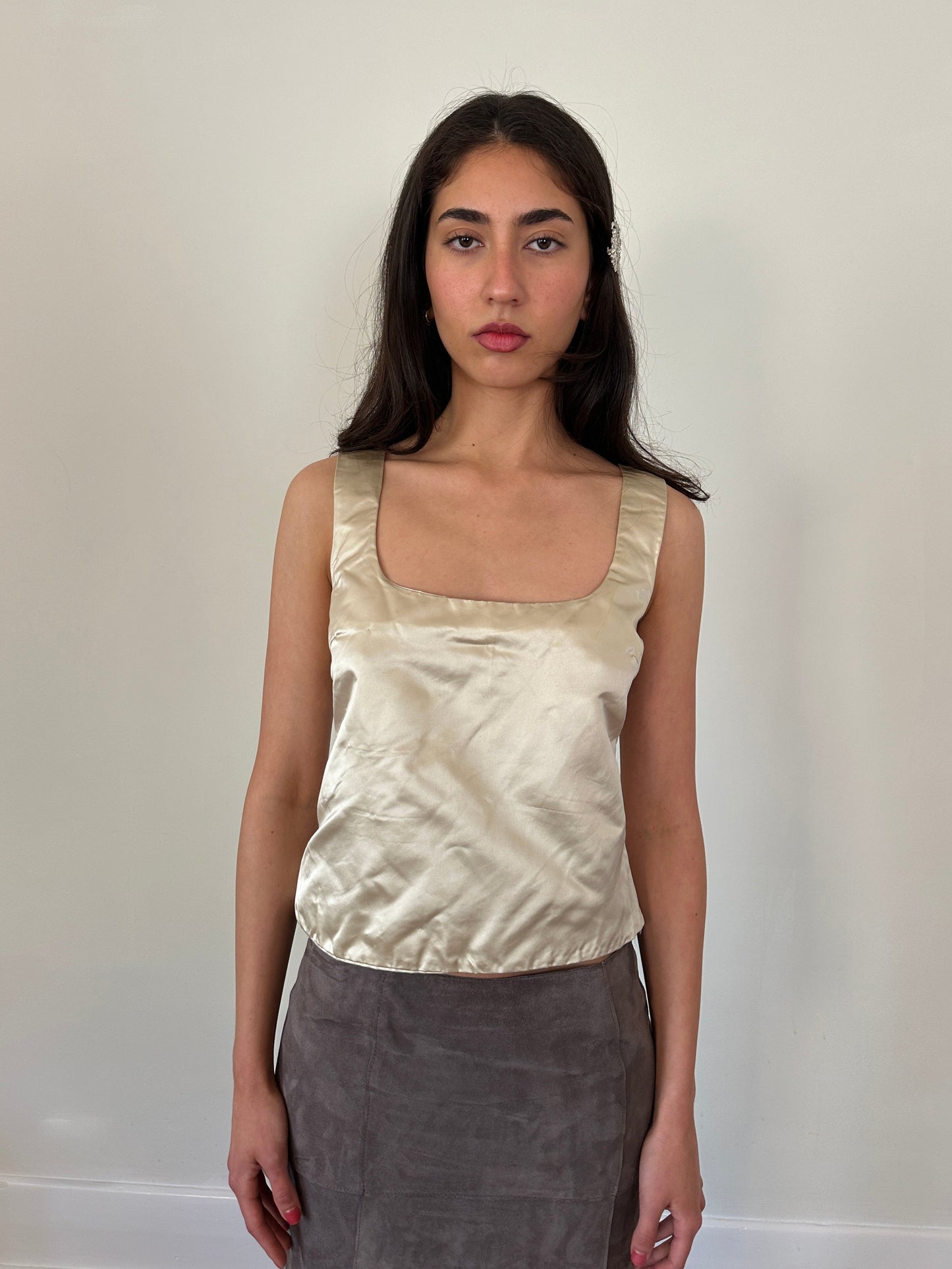 (rare) miu miu fw 1999 ivory bustier