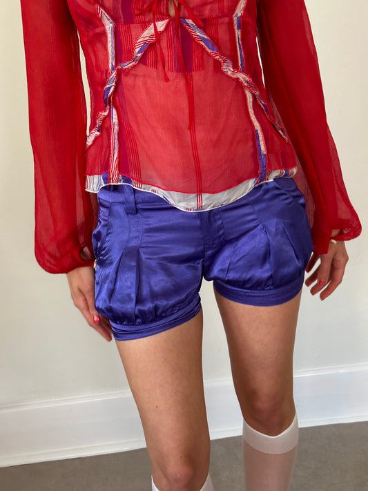 2000s compagnia italiana balloon shorts