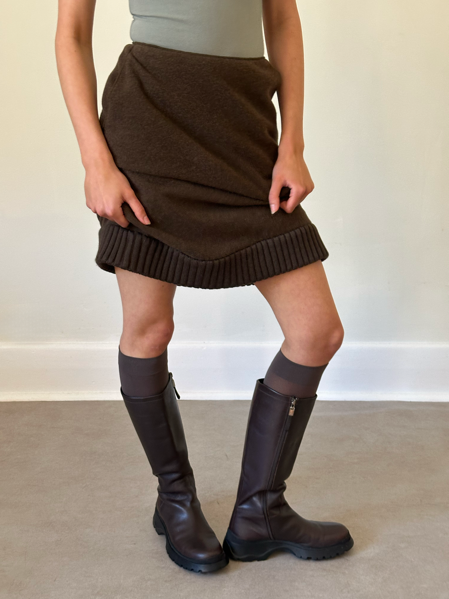 prada 2003 lug sole bella hadid boots