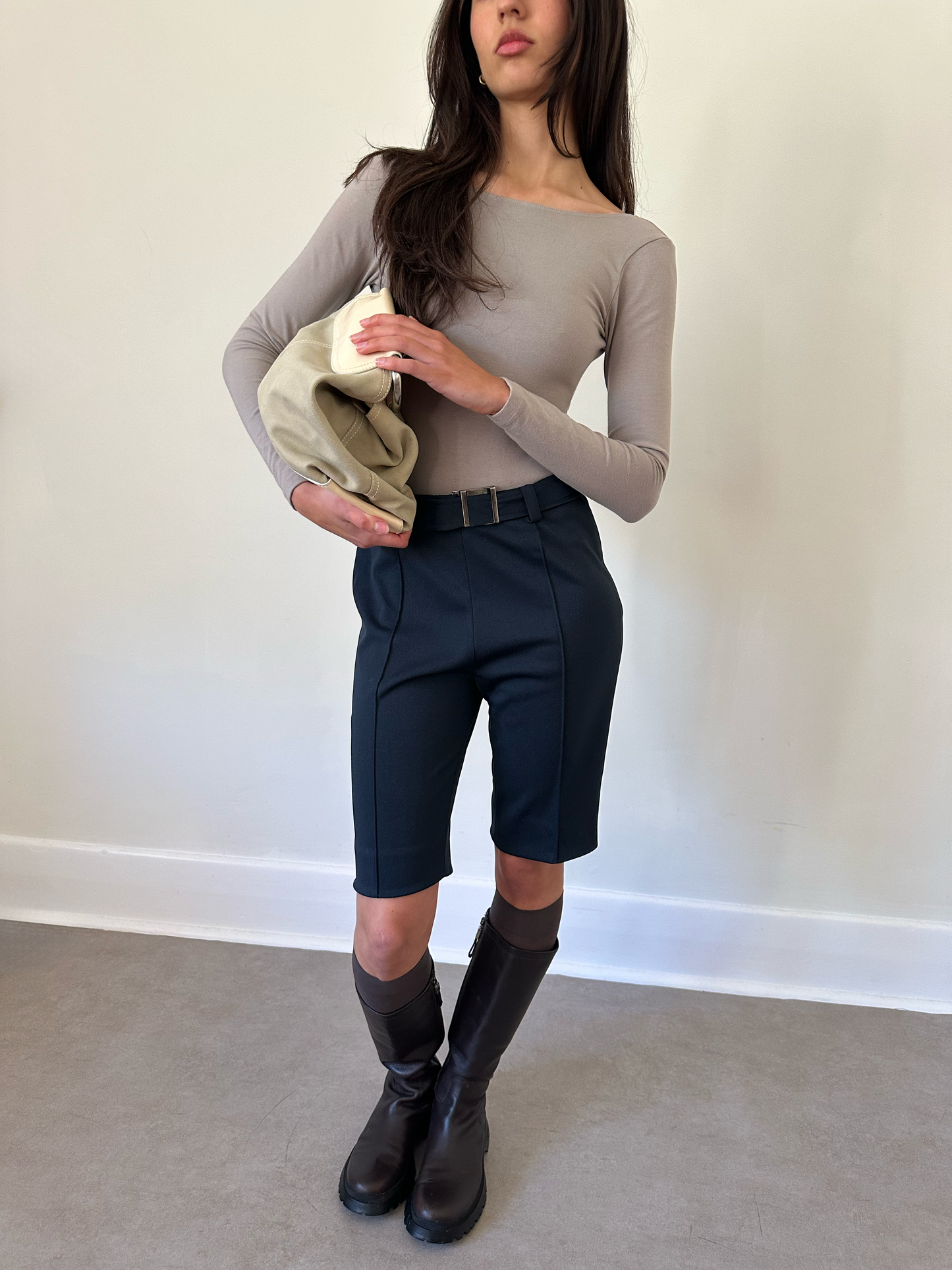 (rare) miu miu spring summer 1996 tailored shorts