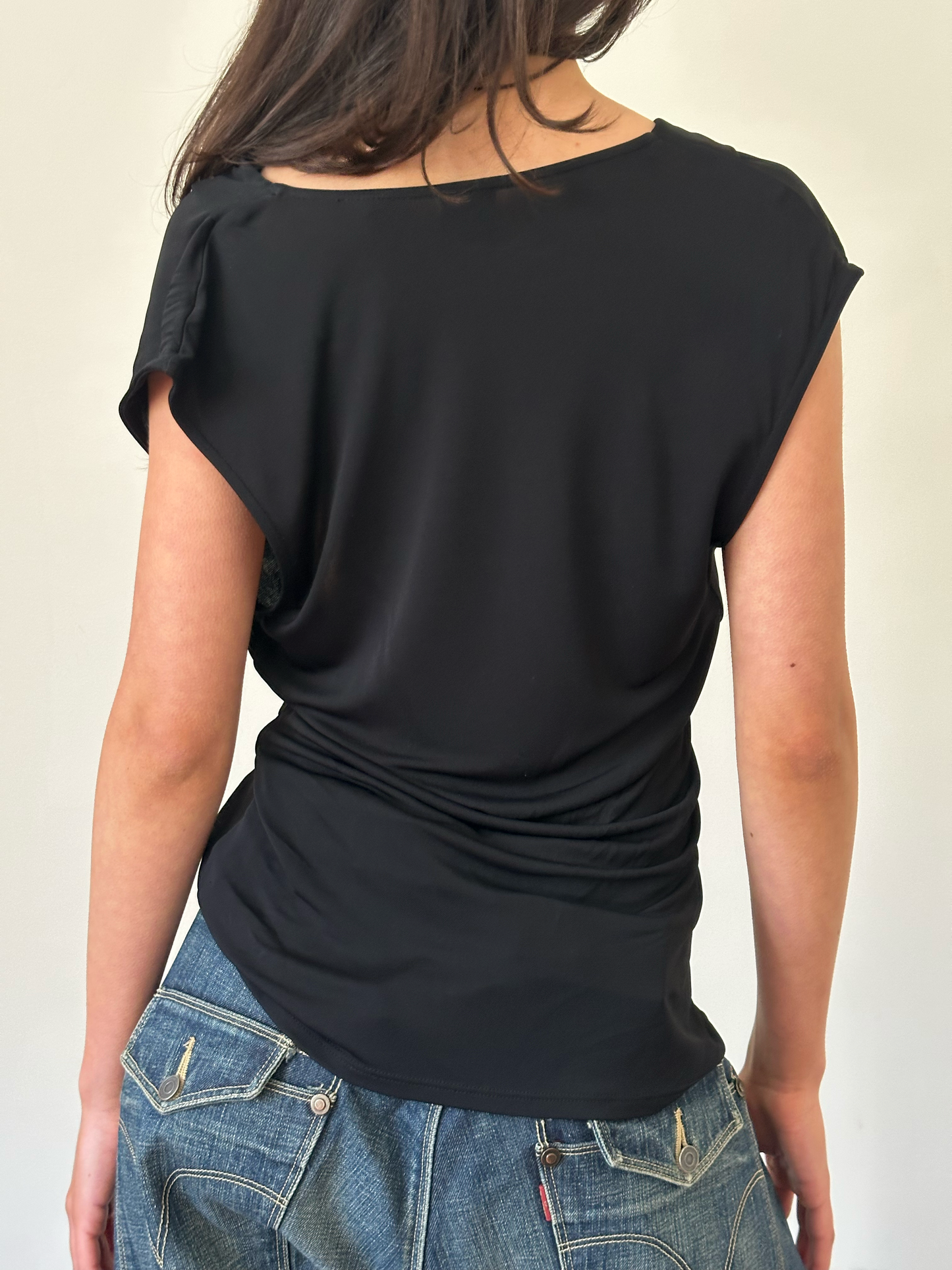 2000s draped top