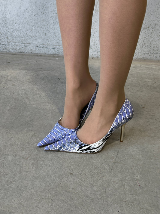vintage snake heels