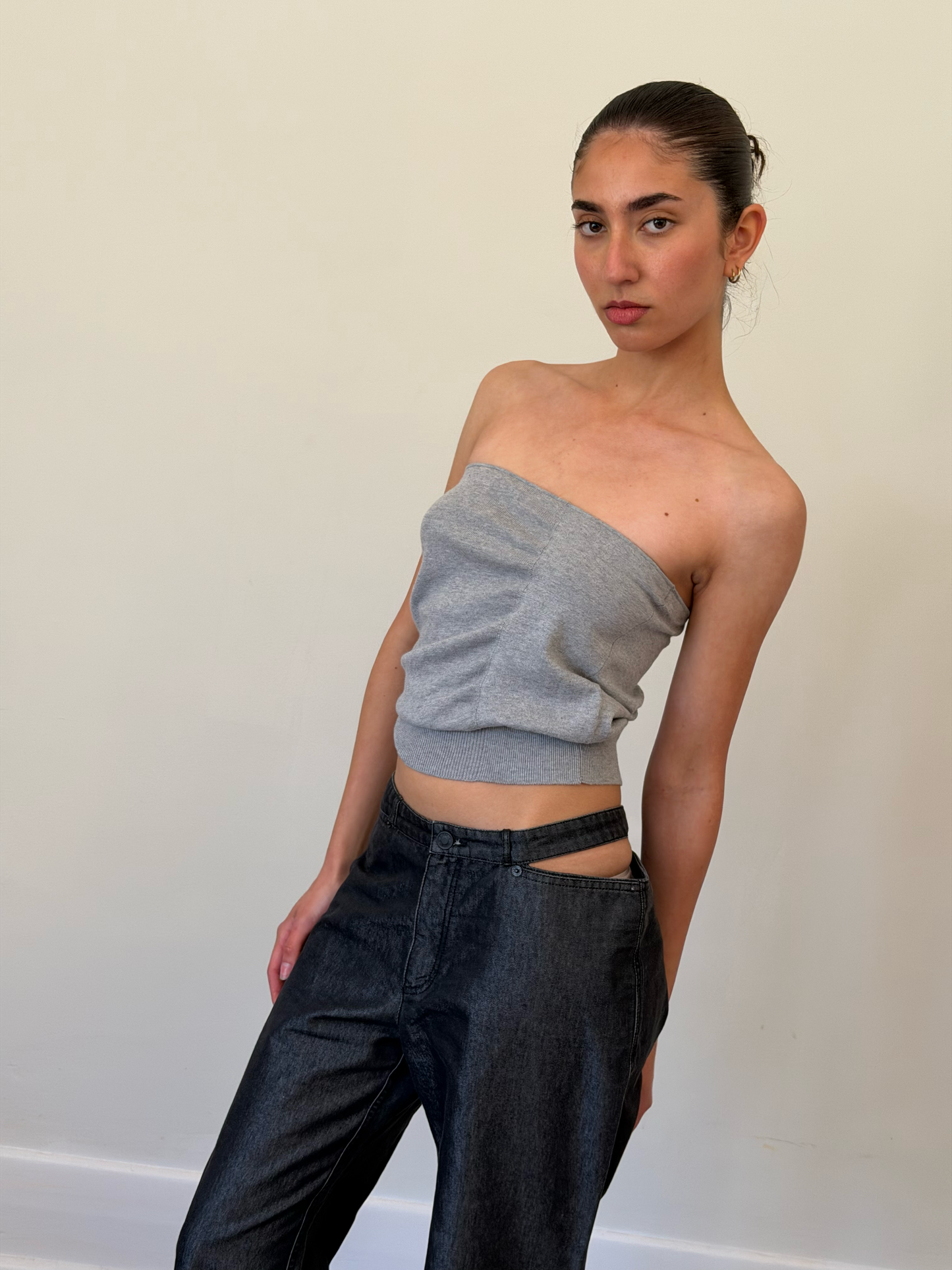 90s gucci by tom ford cut out trousers