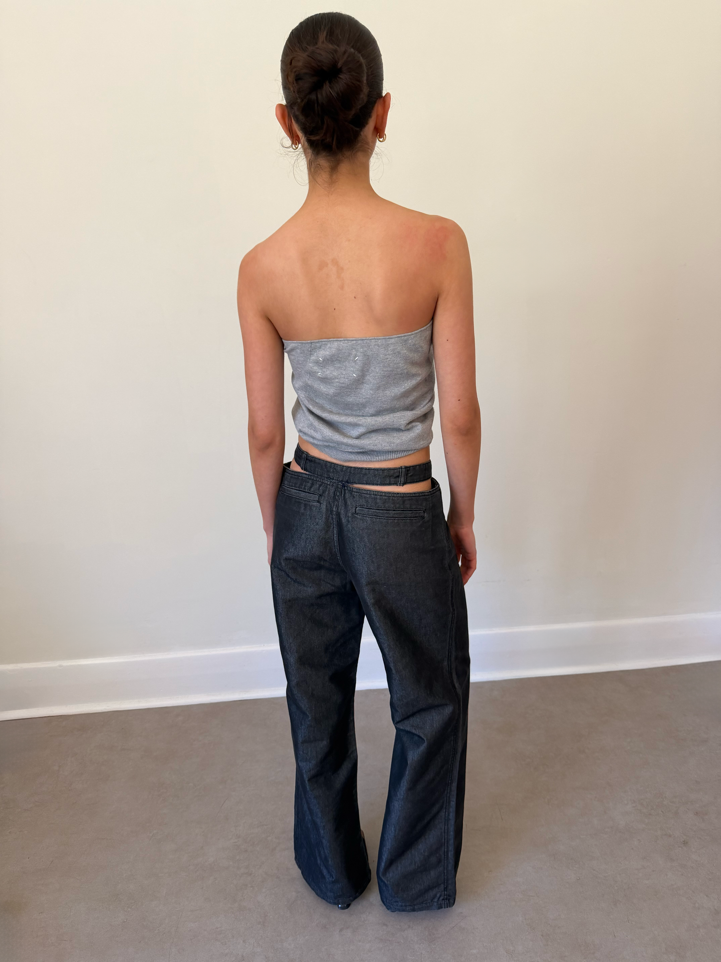90s gucci by tom ford cut out trousers