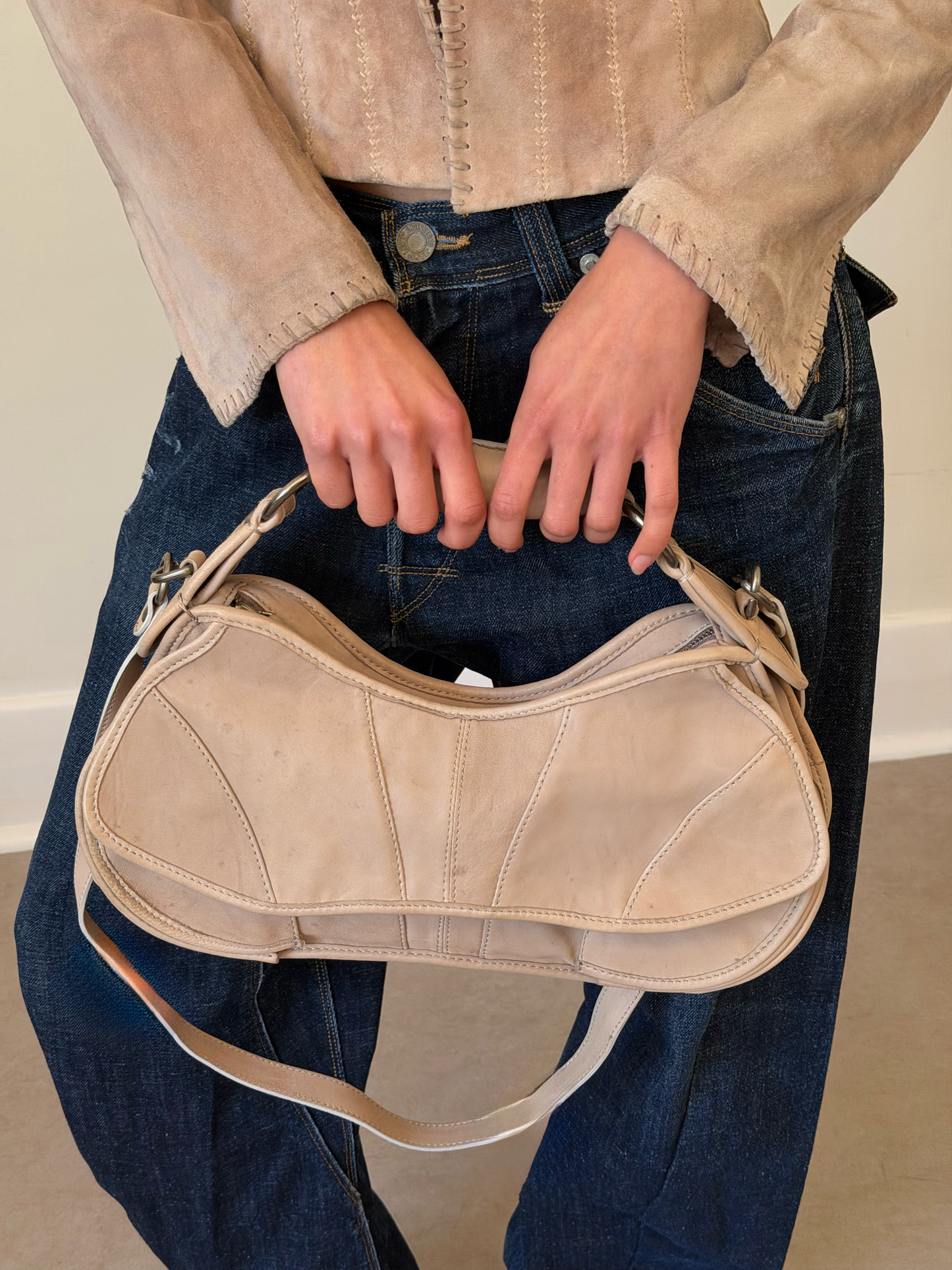 (rare) 2000s costume national butterfly bag