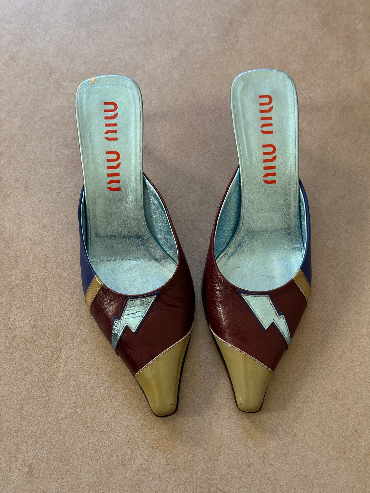 miu miu ss 2000 lightning heels