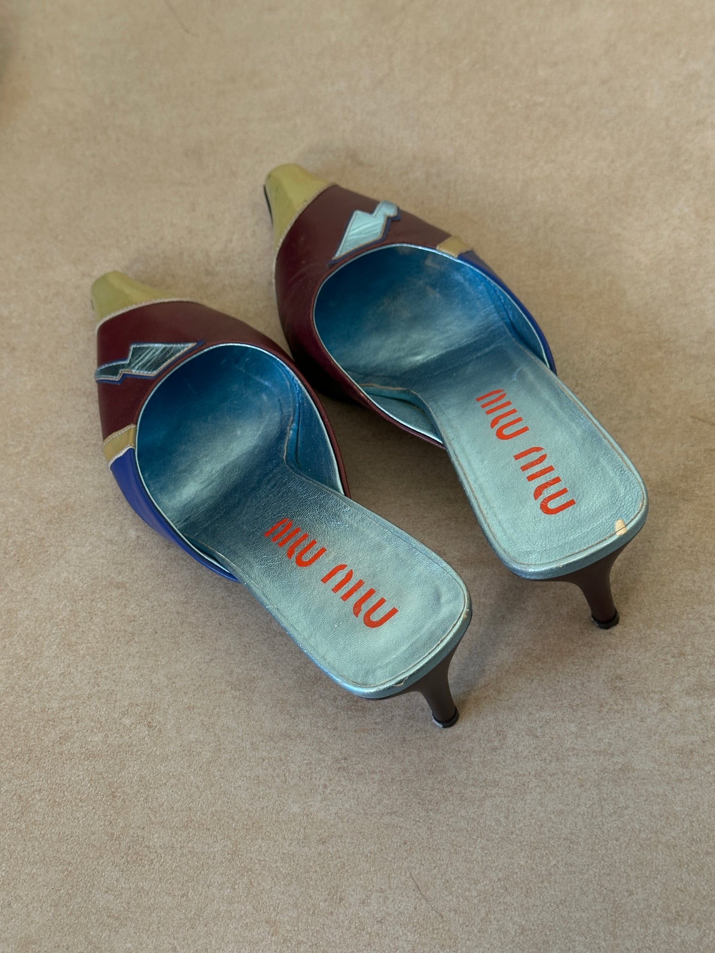 miu miu ss 2000 lightning heels
