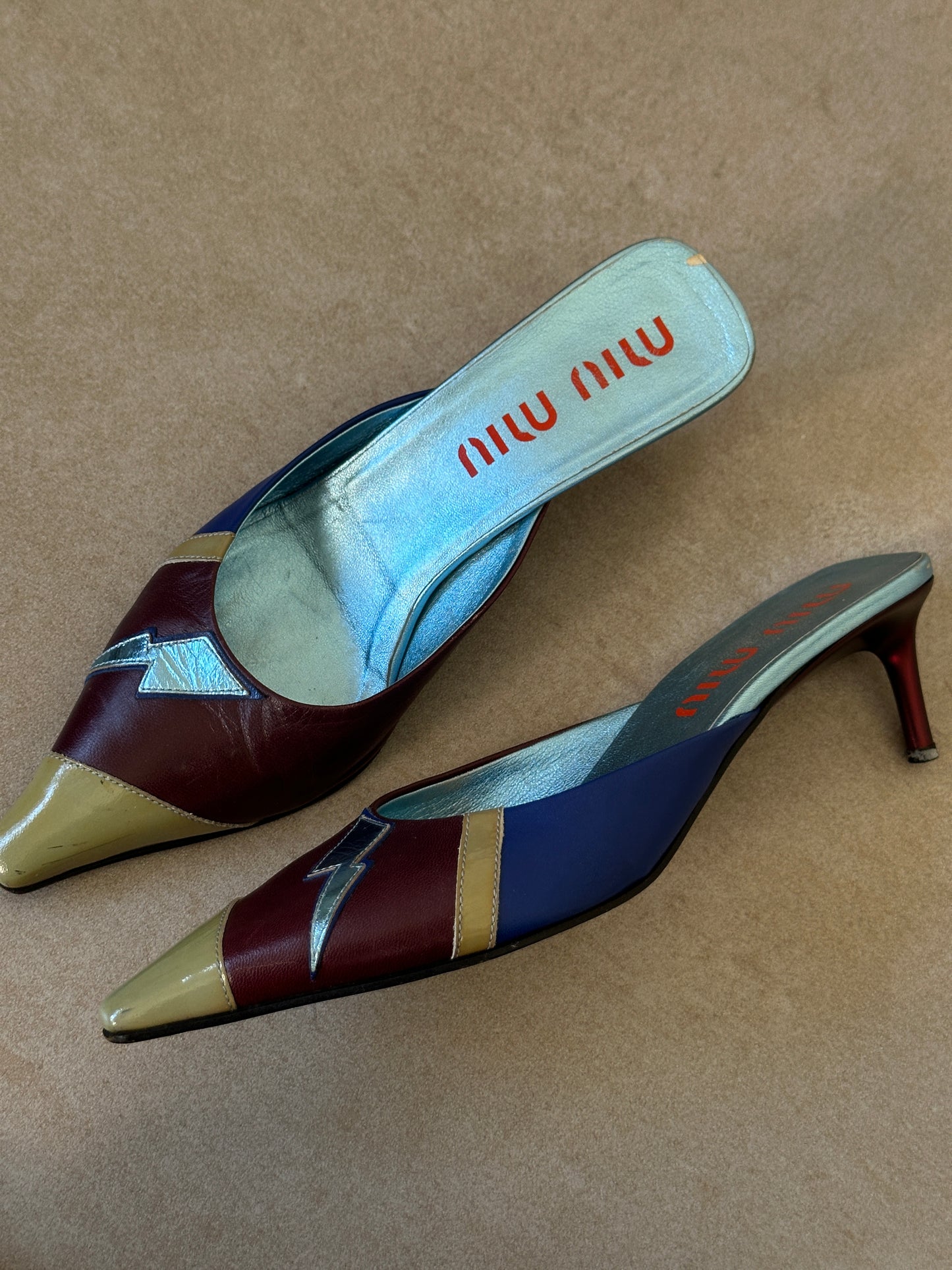 miu miu ss 2000 lightning heels