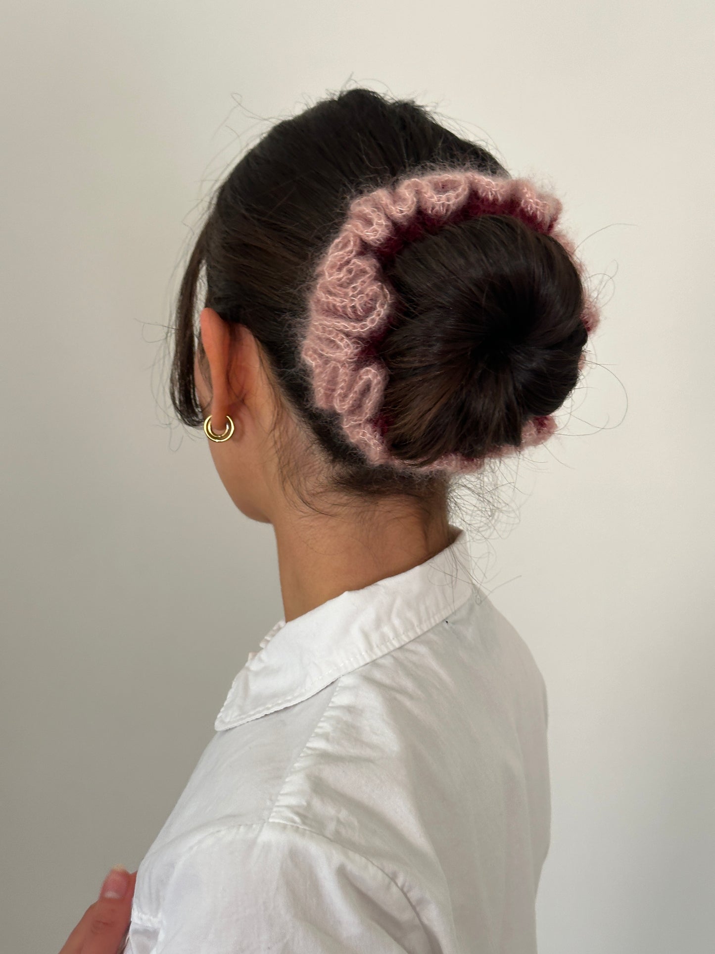 eina scrunchie (merlot)