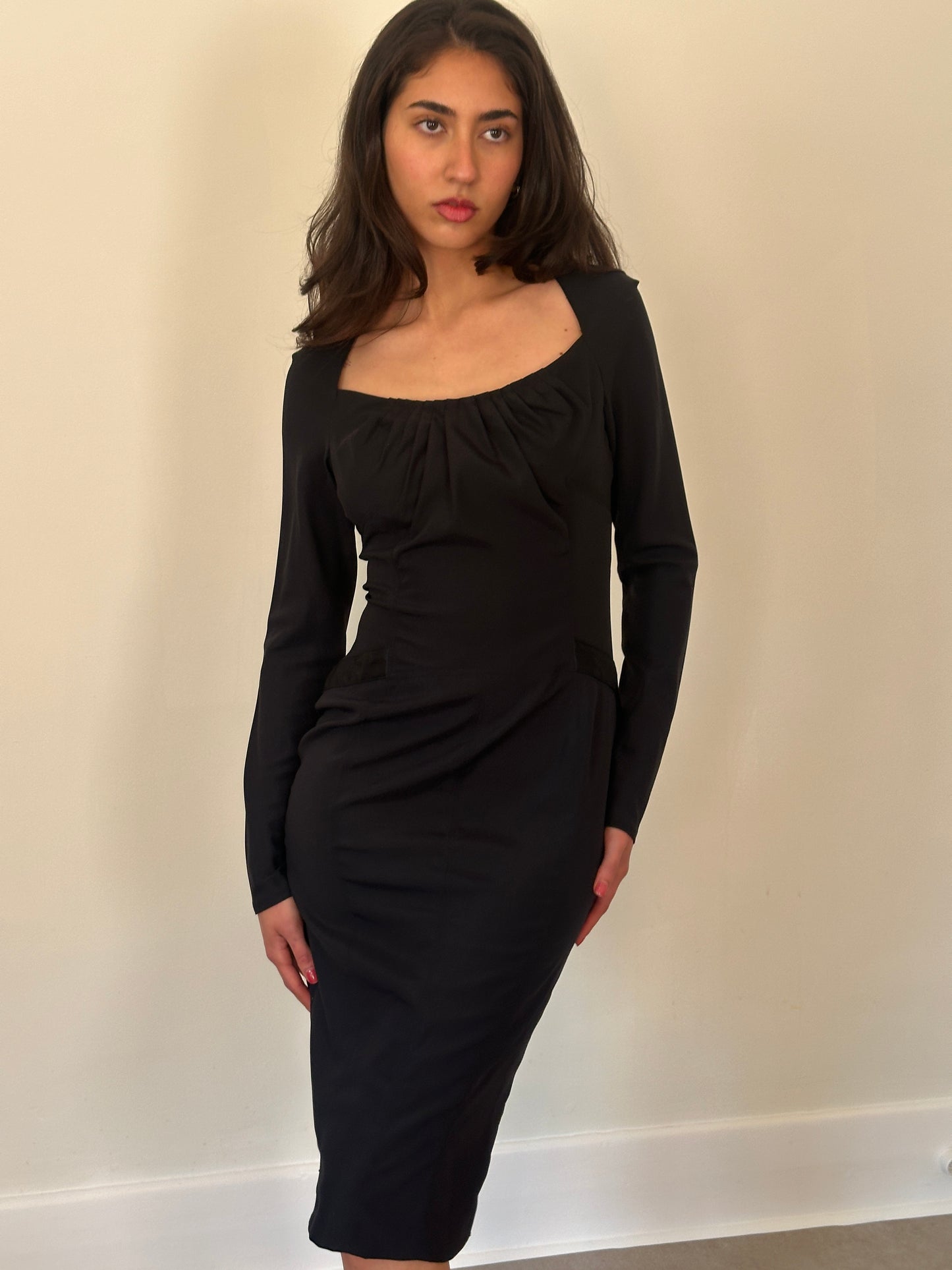 (rare) gucci by tom ford f/w 2003 runway dress