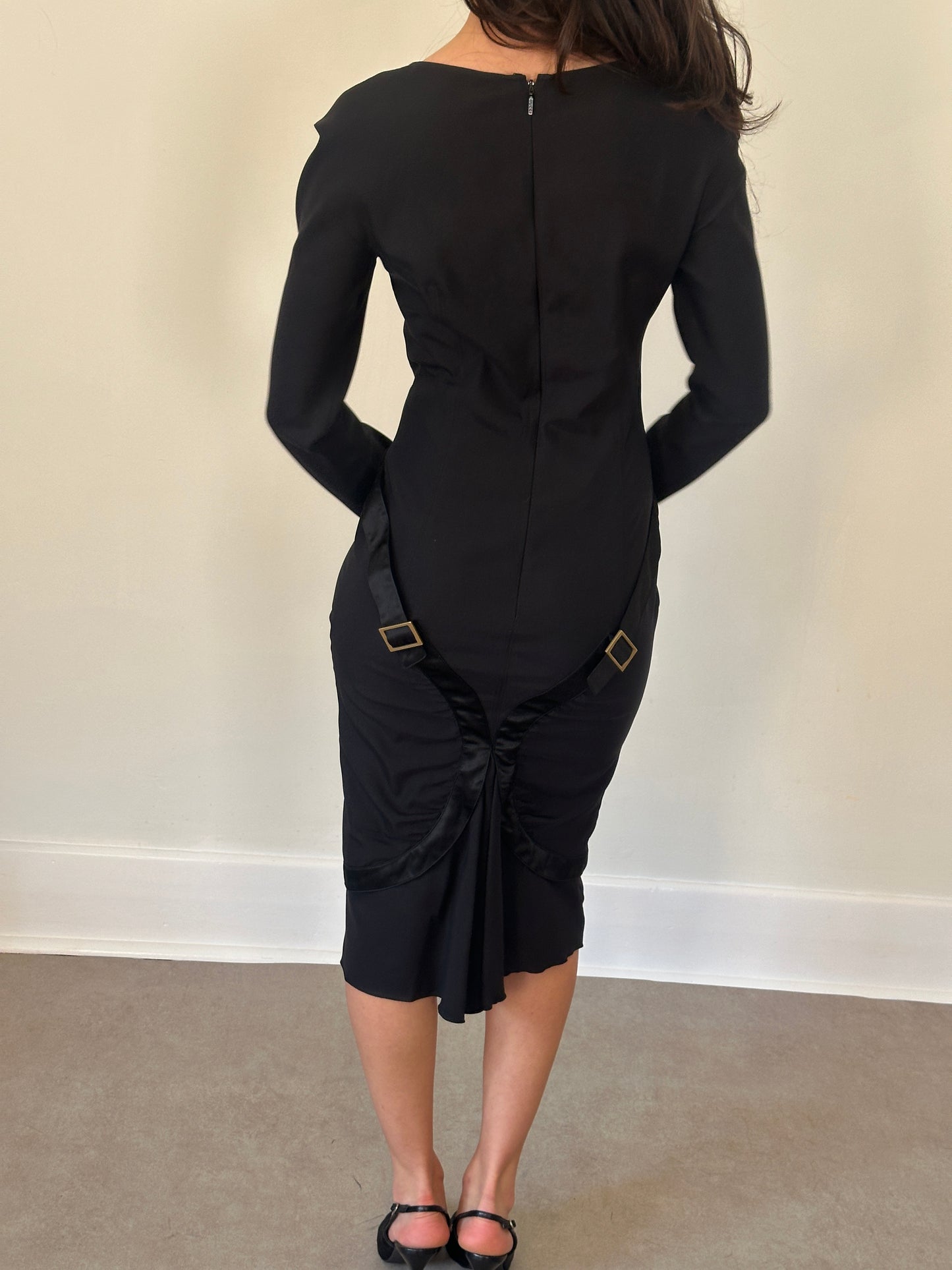 (rare) gucci by tom ford f/w 2003 runway dress