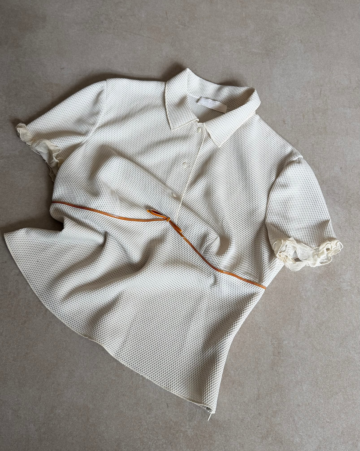 prada spring summer 2000 bow blouse