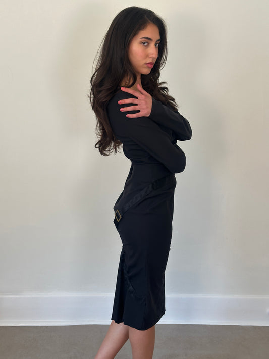 (rare) gucci by tom ford f/w 2003 runway dress
