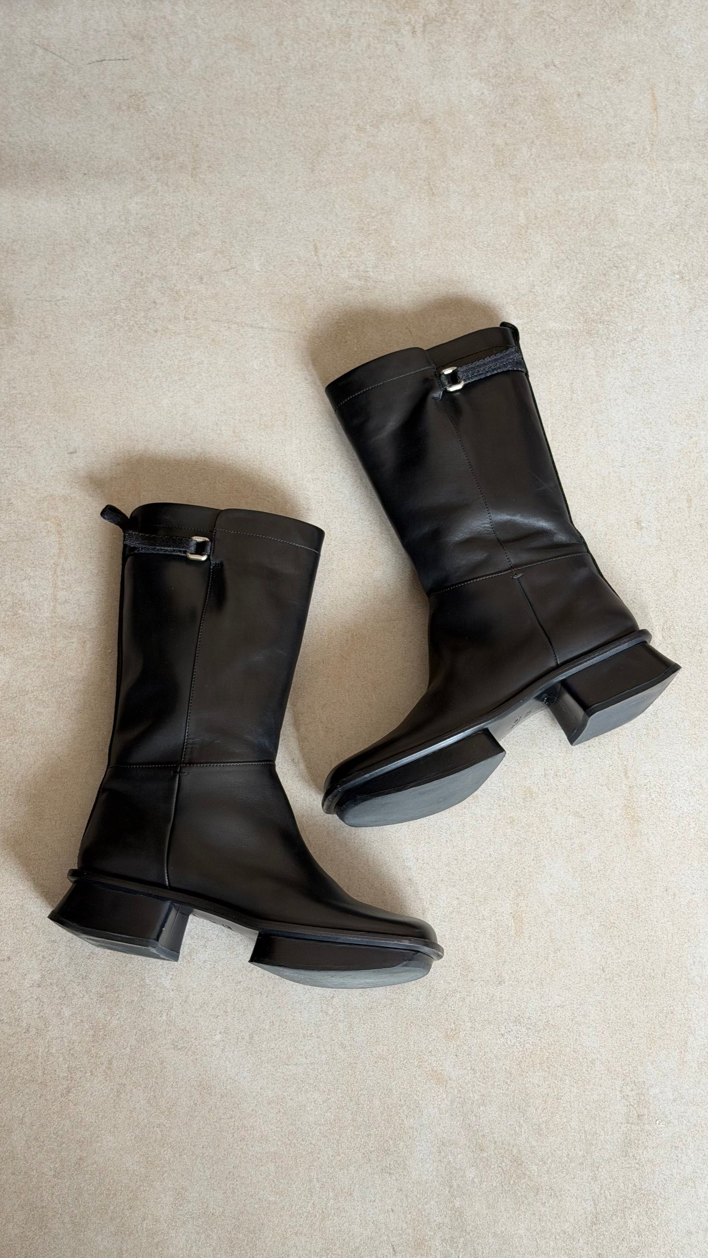 prada spring summer 1999 split sole boots