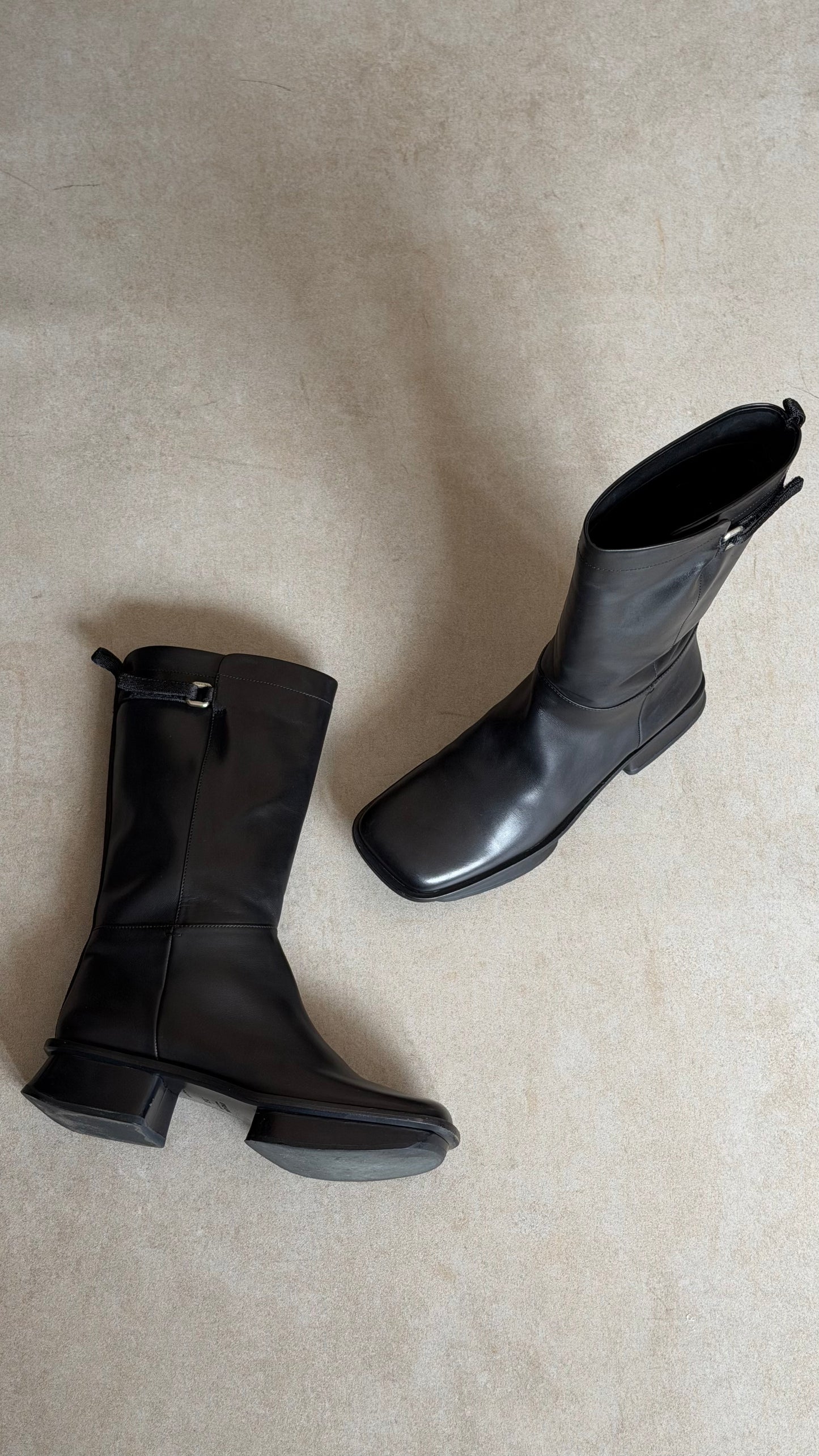 prada spring summer 1999 split sole boots