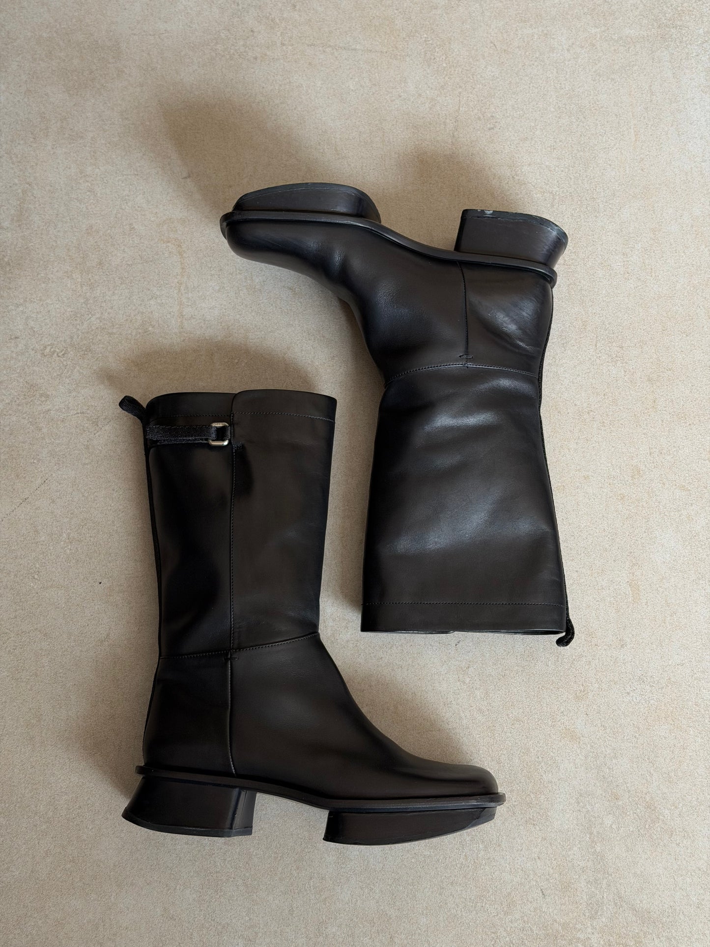 prada spring summer 1999 split sole boots