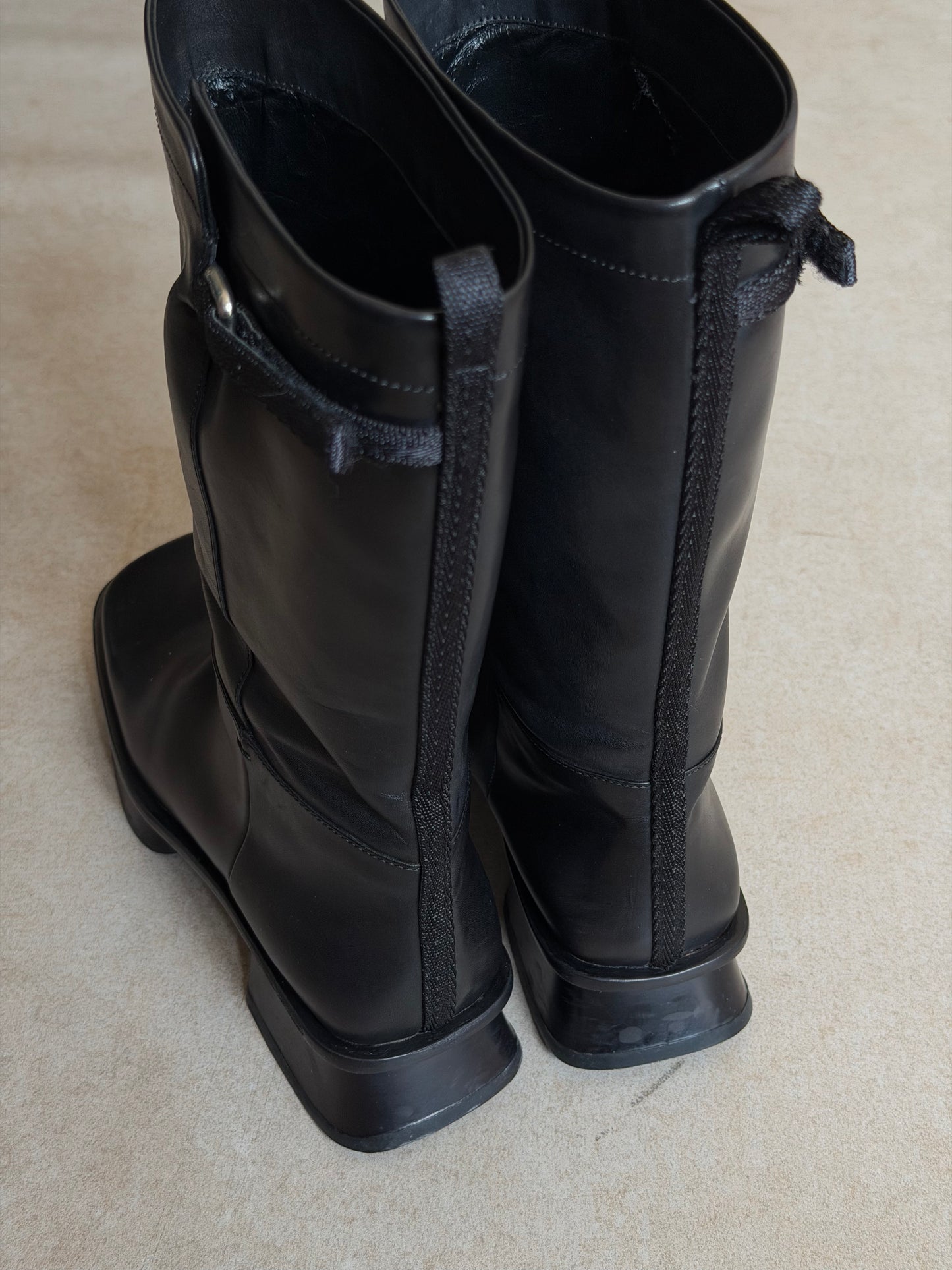 prada spring summer 1999 split sole boots