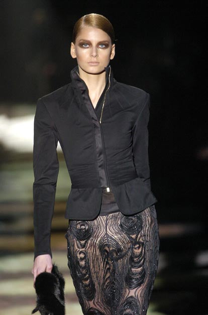 (rare) gucci fall winter 2004 jacket