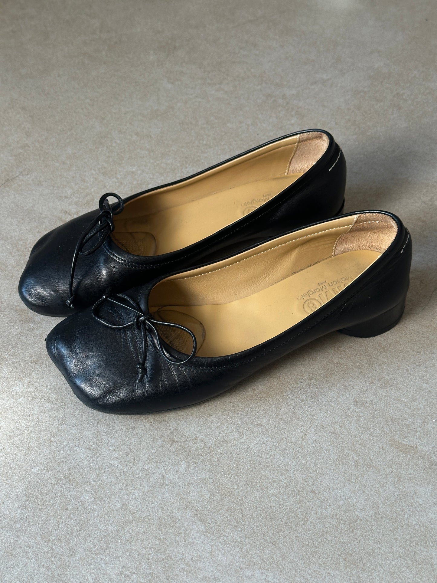 mm6 maison margiela ballet heels