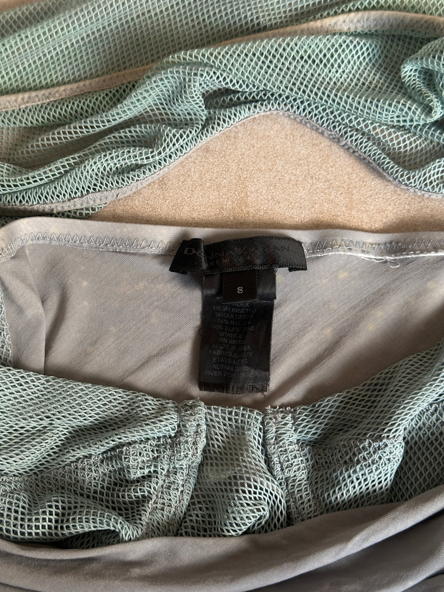 (rare) 90s donna karan ruched top