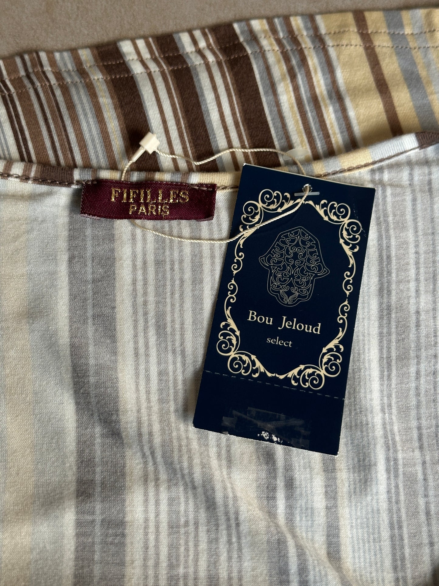 (rare) early 2000s fifilles paris striped bow dress