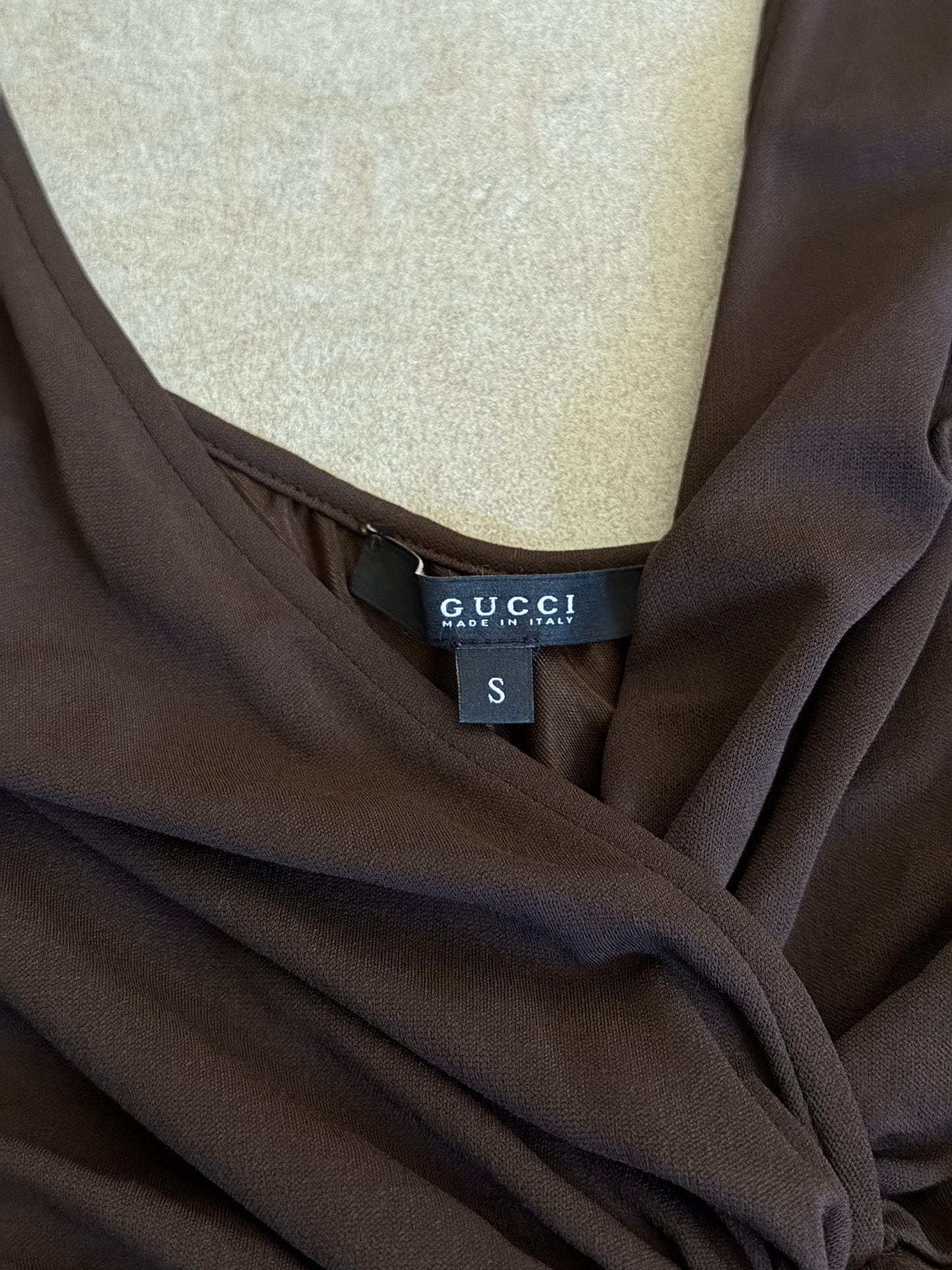 gucci spring 2006 halter dress
