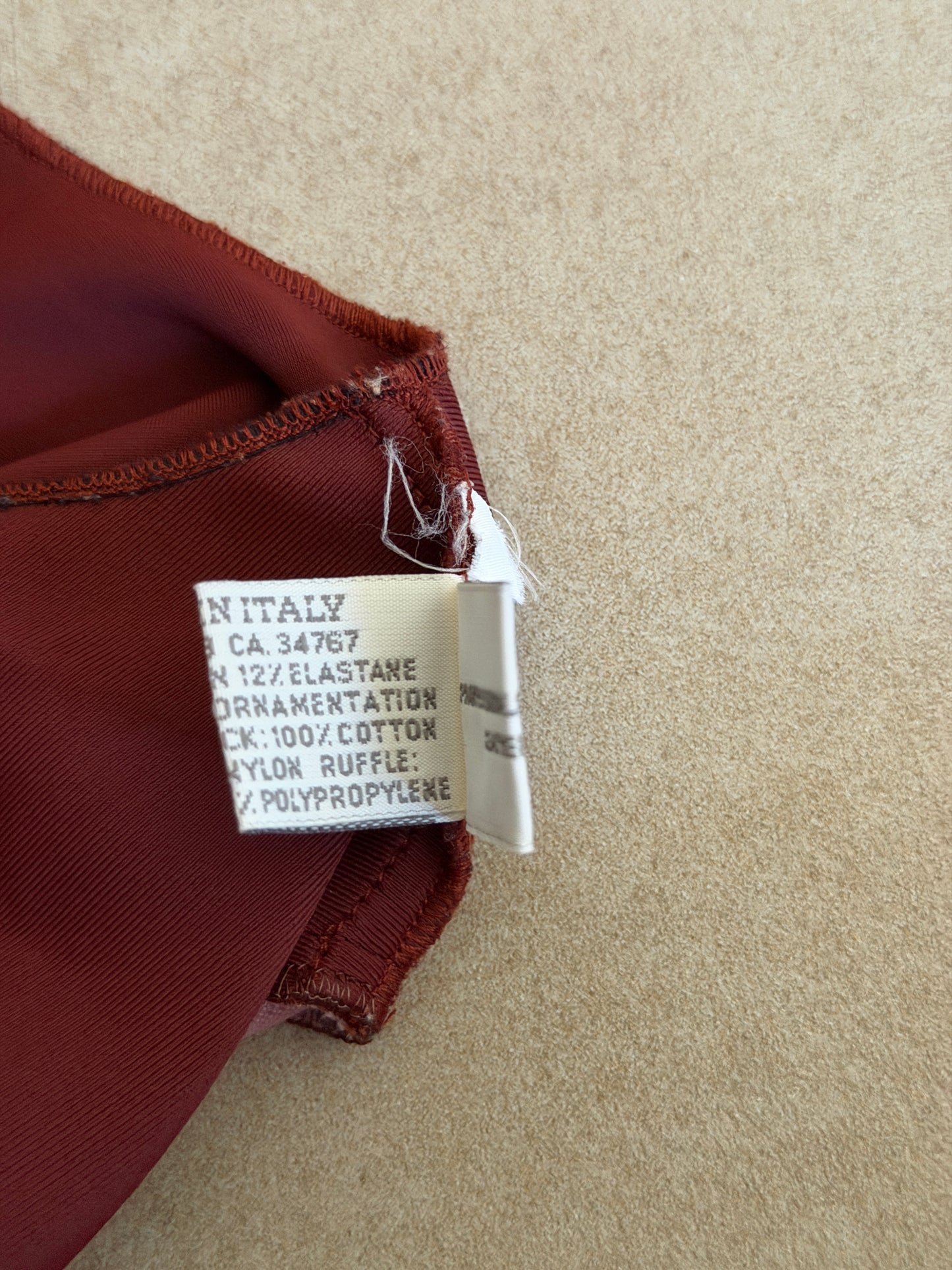 (permanent collection) miu miu fall 1999 butterfly top