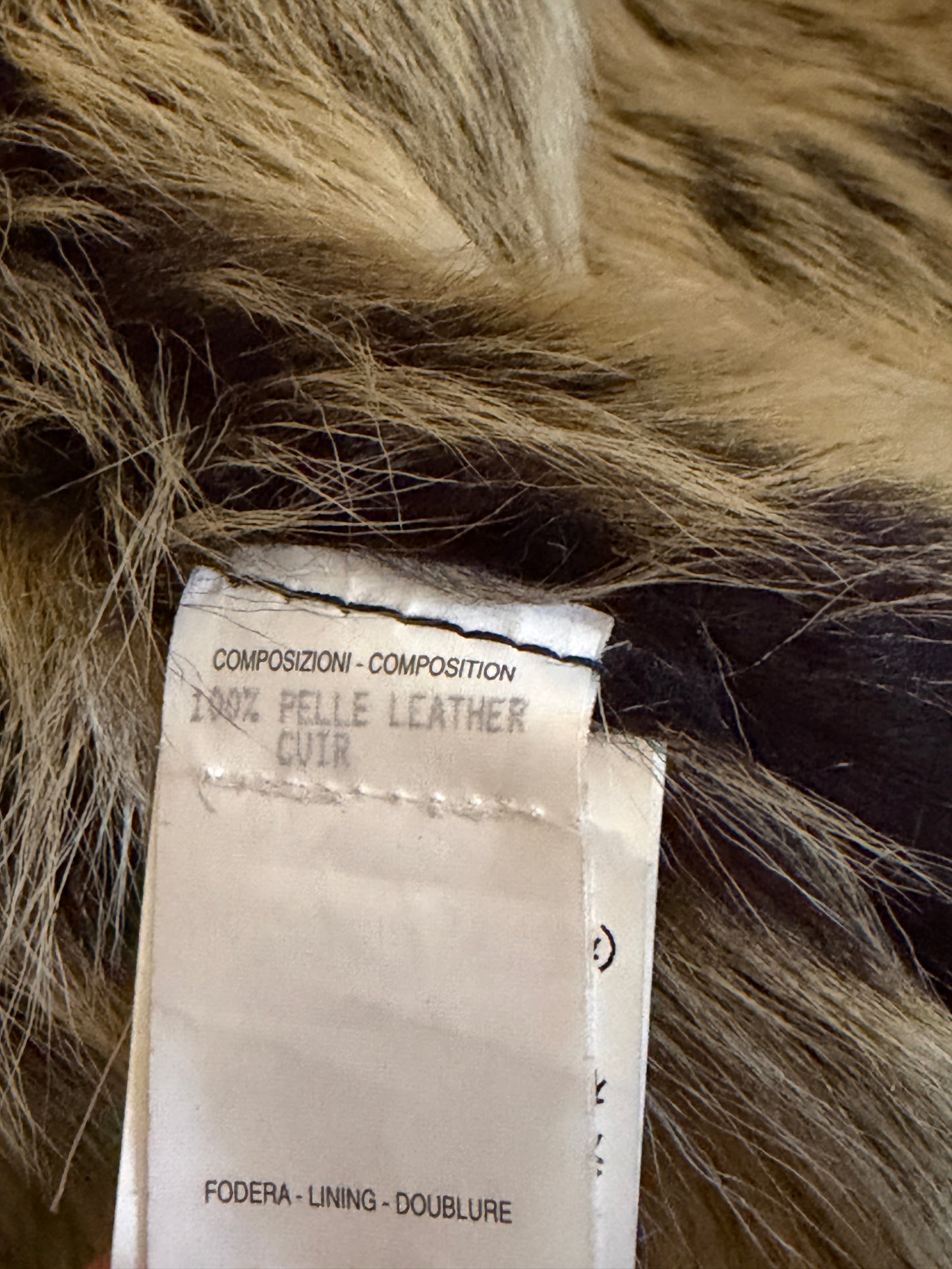 gucci fall winter 1998 by tom ford shearling jacket